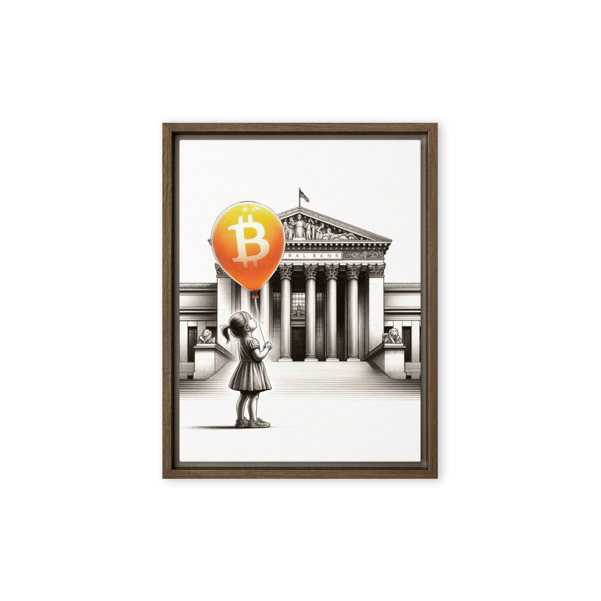 Bitcoin Art & Prints | Orange Habit Home - The Orange Habit