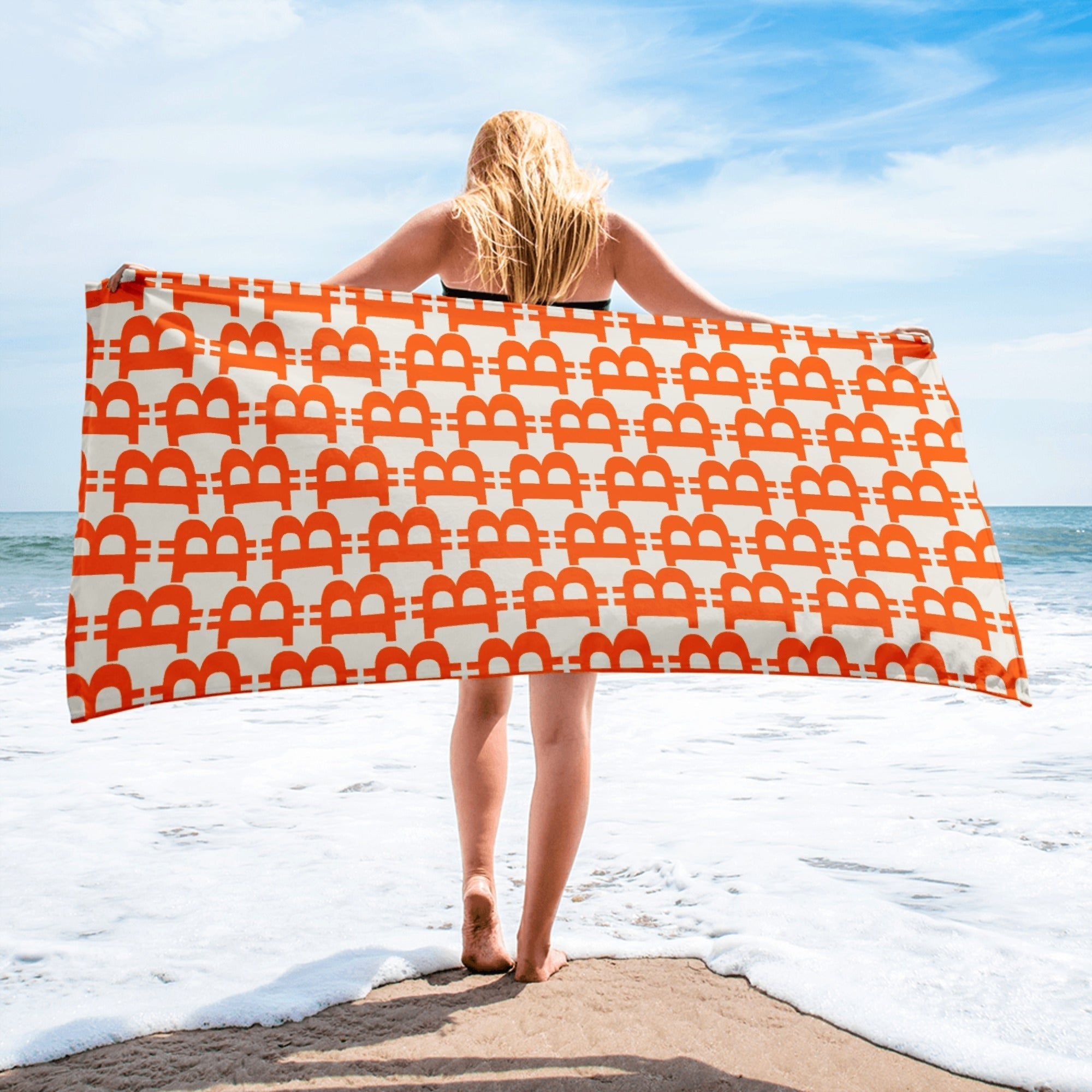 Bitcoin Towels | Orange Habit Home - The Orange Habit
