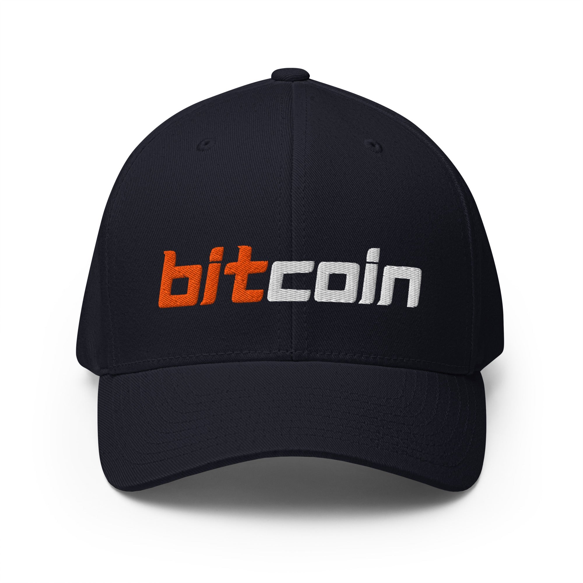Fitted Bitcoin Hats at The Orange Habit
