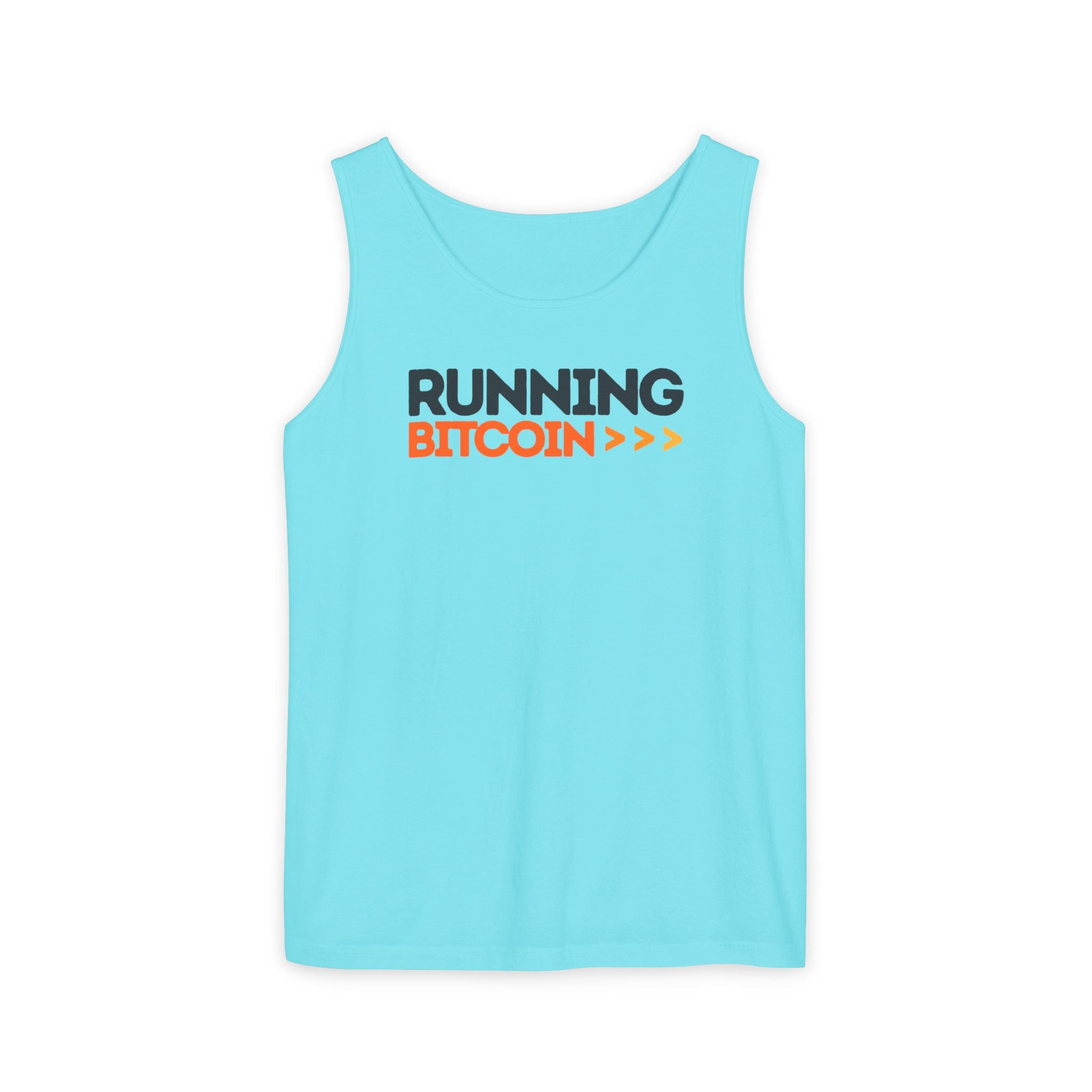 Running Bitcoin / Tank Top - The Orange Habit