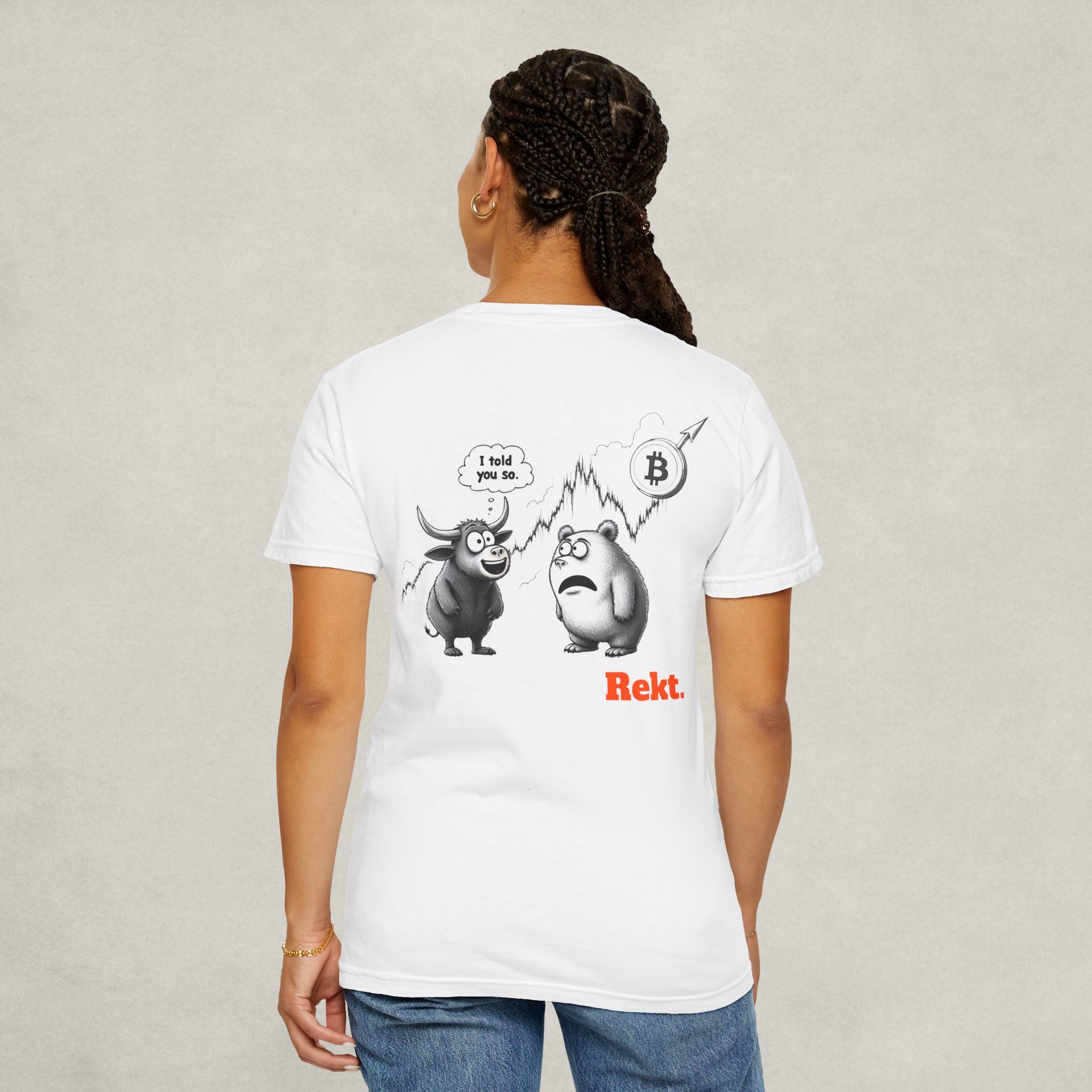 HFSP | Bitcoin T-shirt - SVRN_T - The Orange Habit