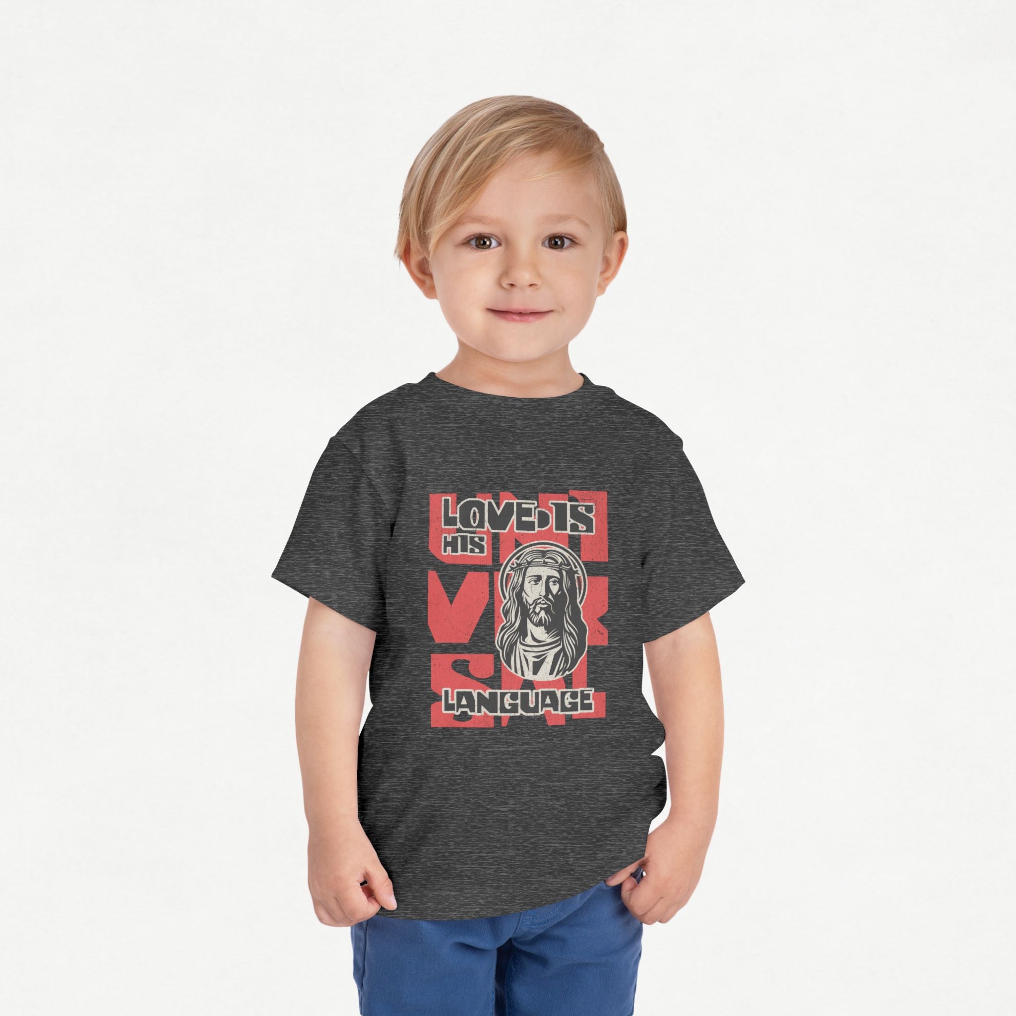 Universal Love Language Kids' Unisex Tee