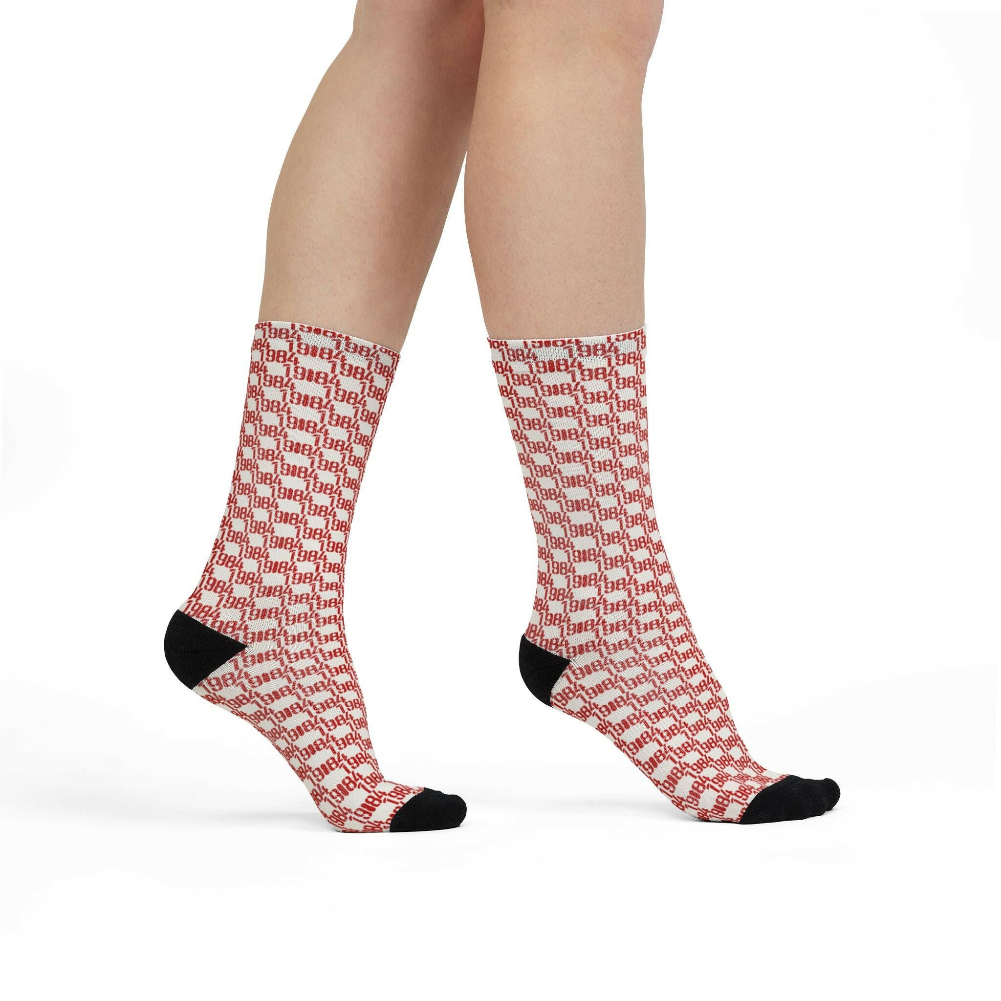 1984 / Bitcoin Socks - SVRN_T - The Orange Habit
