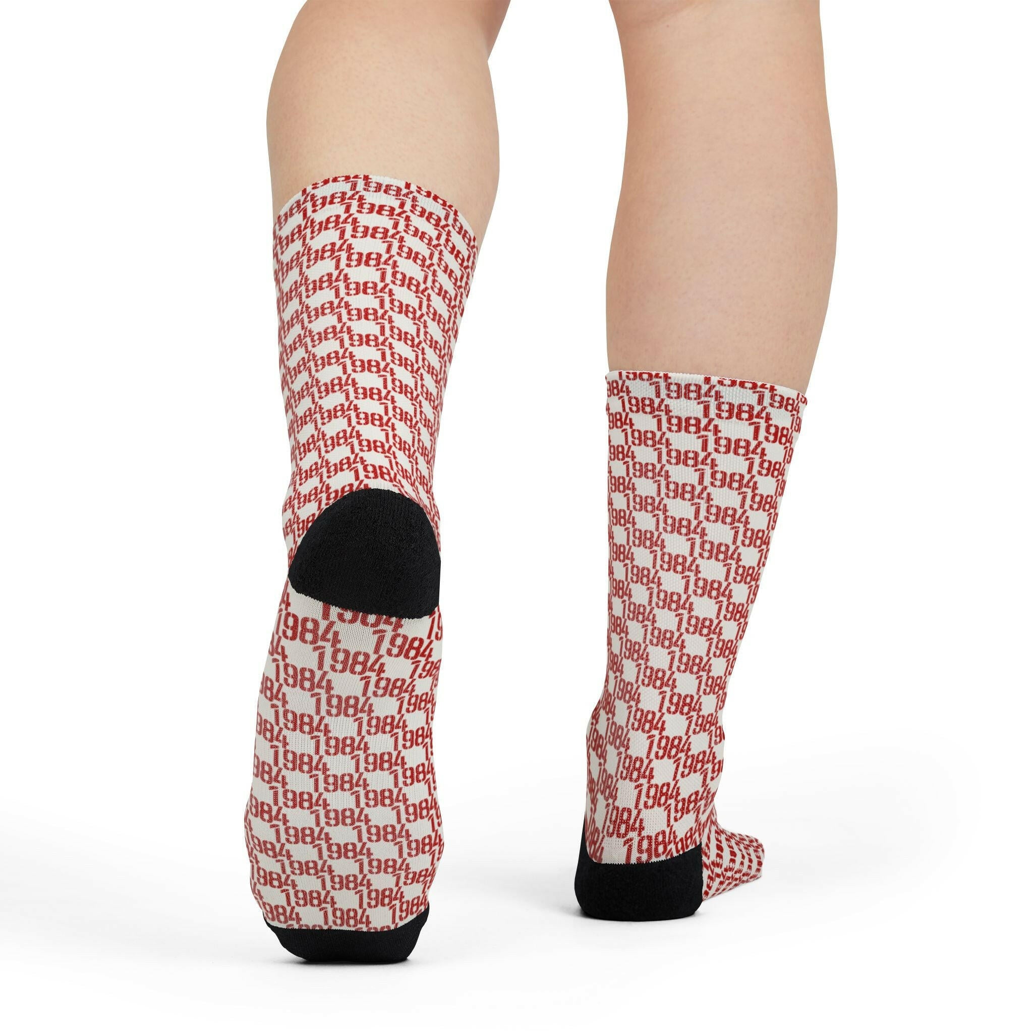 1984 / Bitcoin Socks - SVRN_T - The Orange Habit