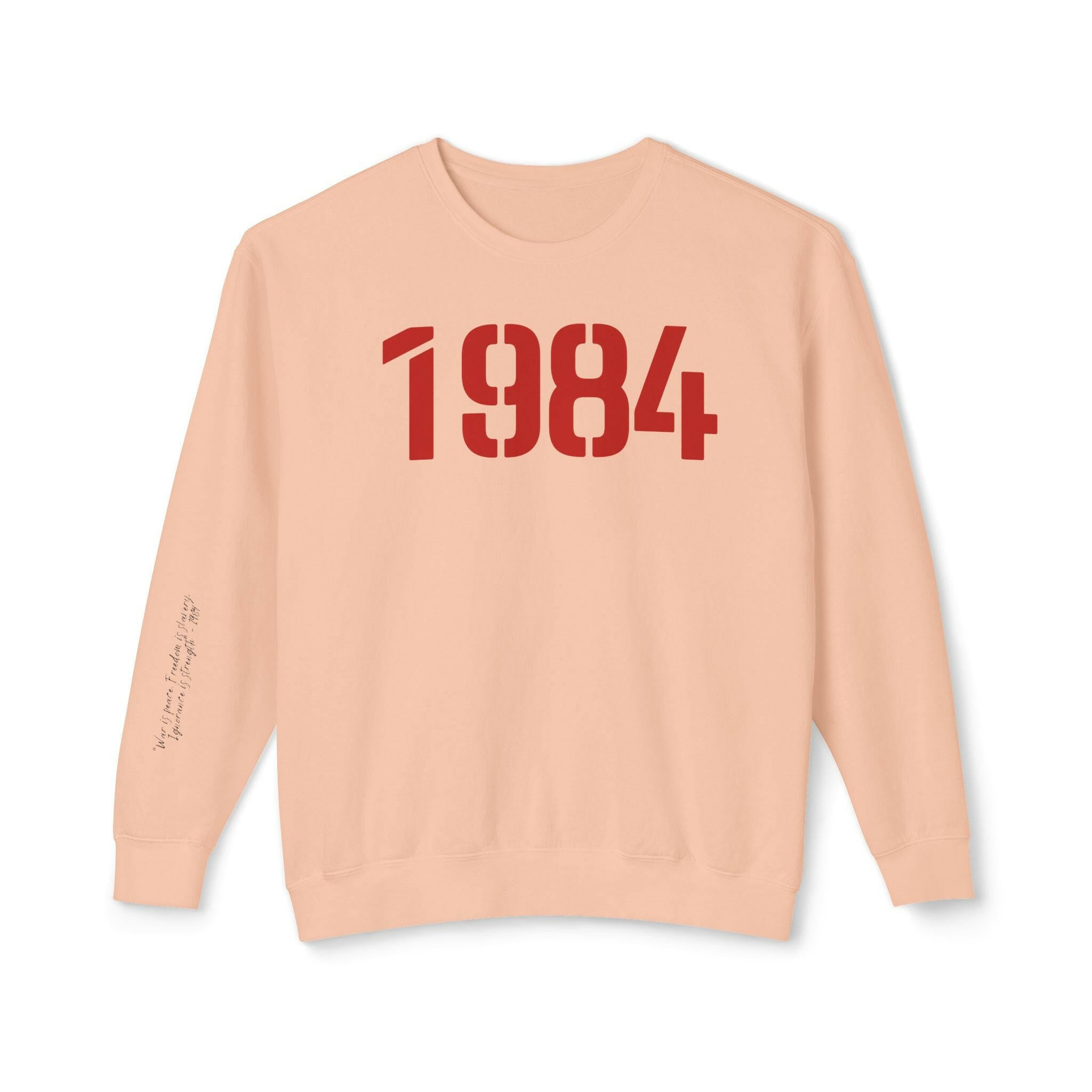 1984 / Lightweight Bitcoin Sweatshirt - SVRN_T - The Orange Habit