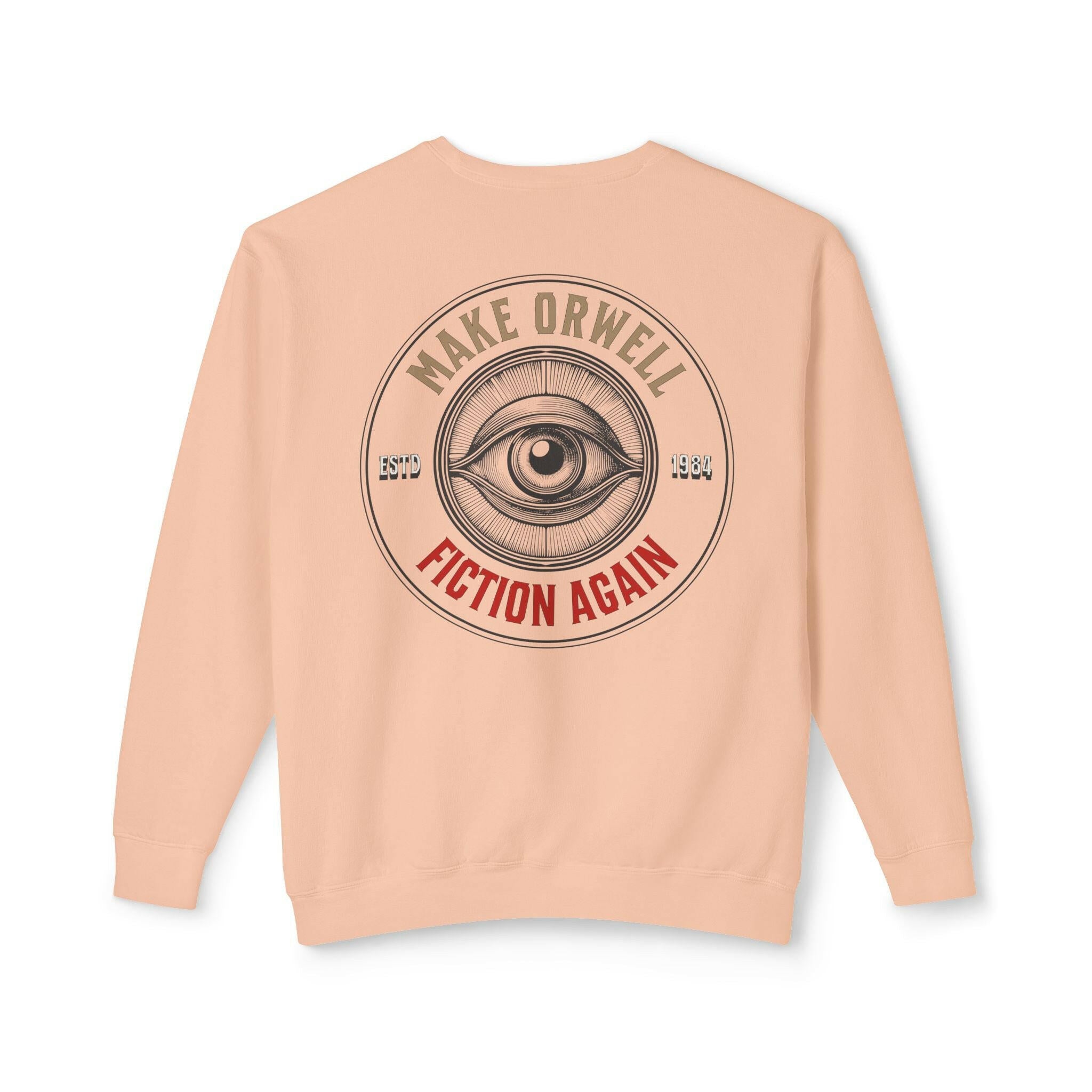 1984 / Lightweight Bitcoin Sweatshirt - SVRN_T - The Orange Habit