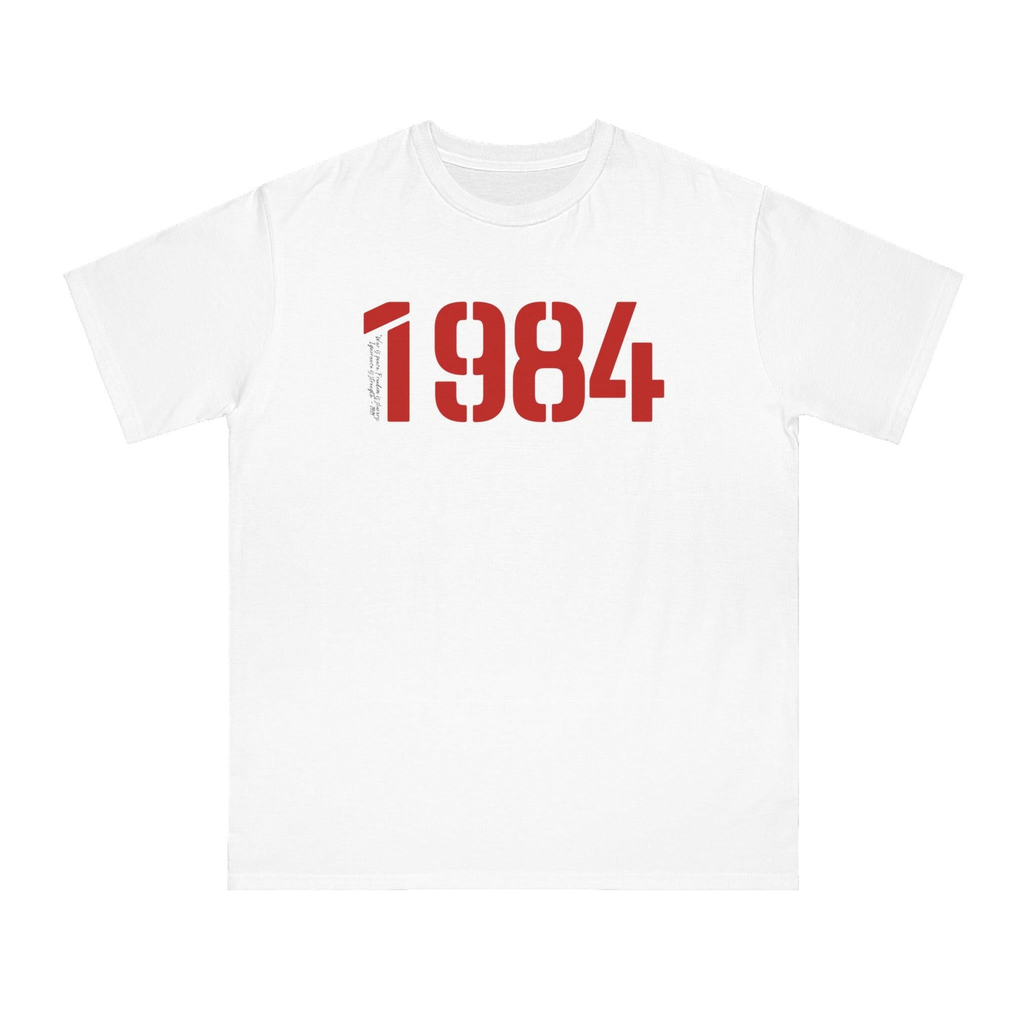 1984 / Organic Bitcoin T-Shirt - SVRN_T - The Orange Habit