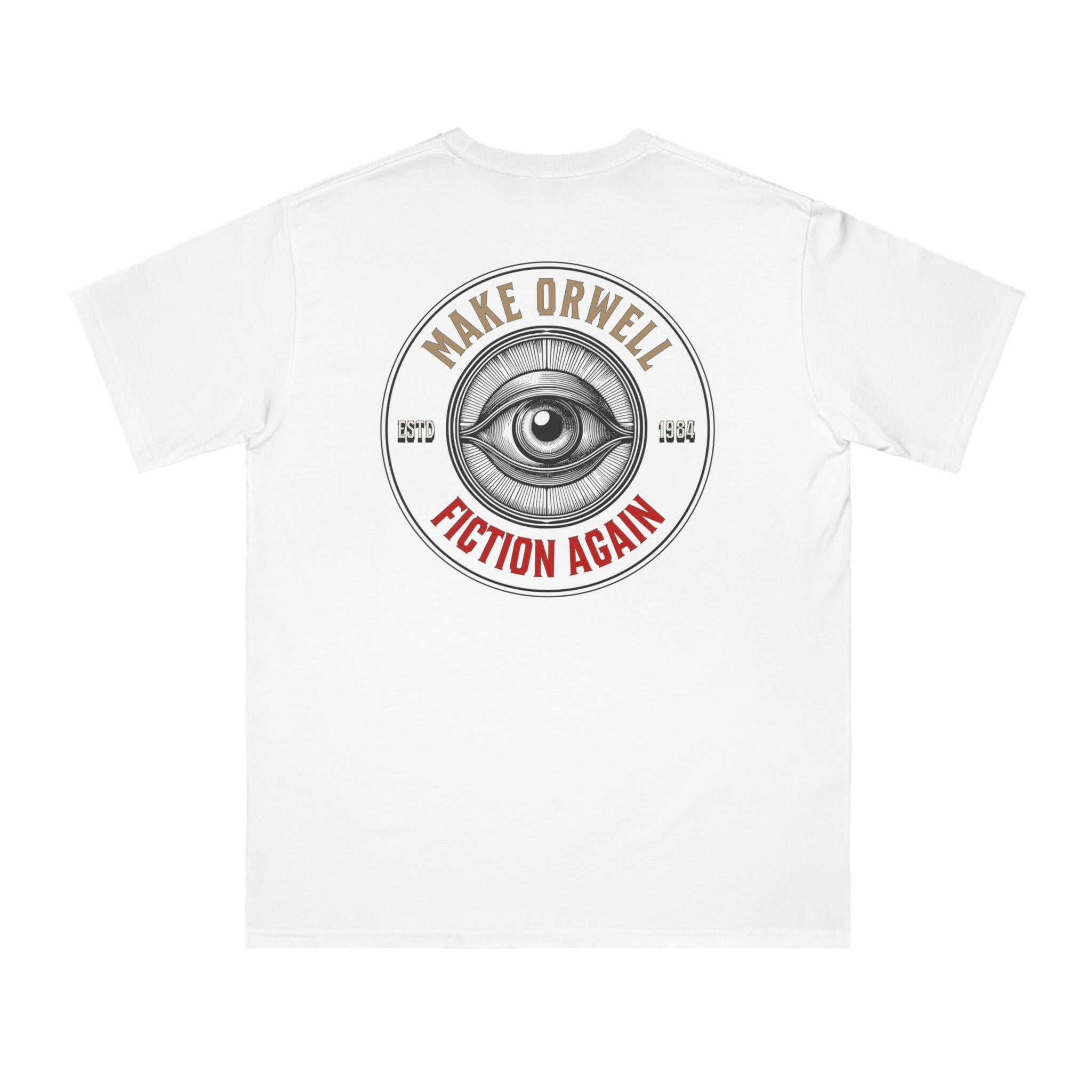 1984 / Organic Bitcoin T-Shirt - SVRN_T - The Orange Habit