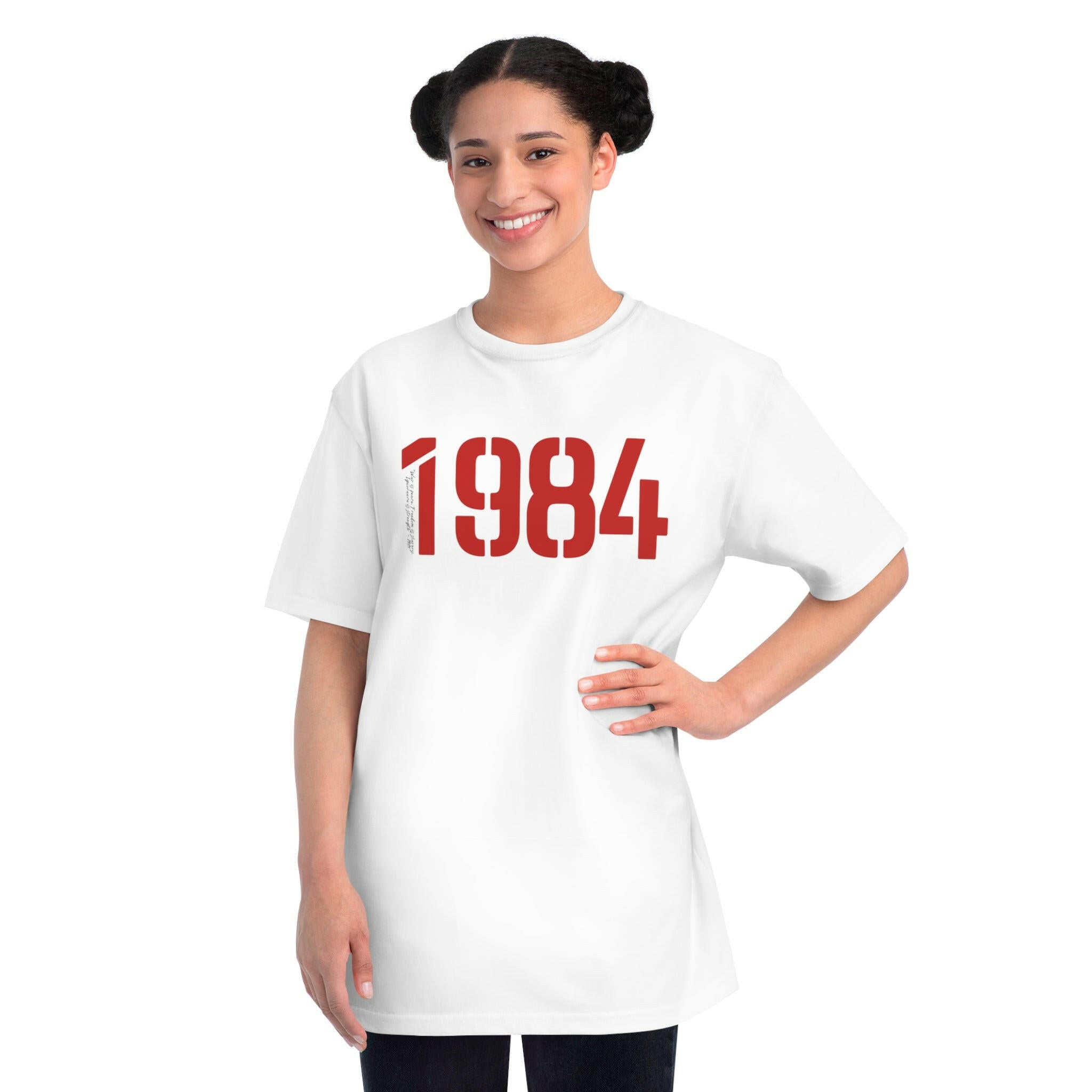 1984 / Organic Bitcoin T-Shirt - SVRN_T - The Orange Habit
