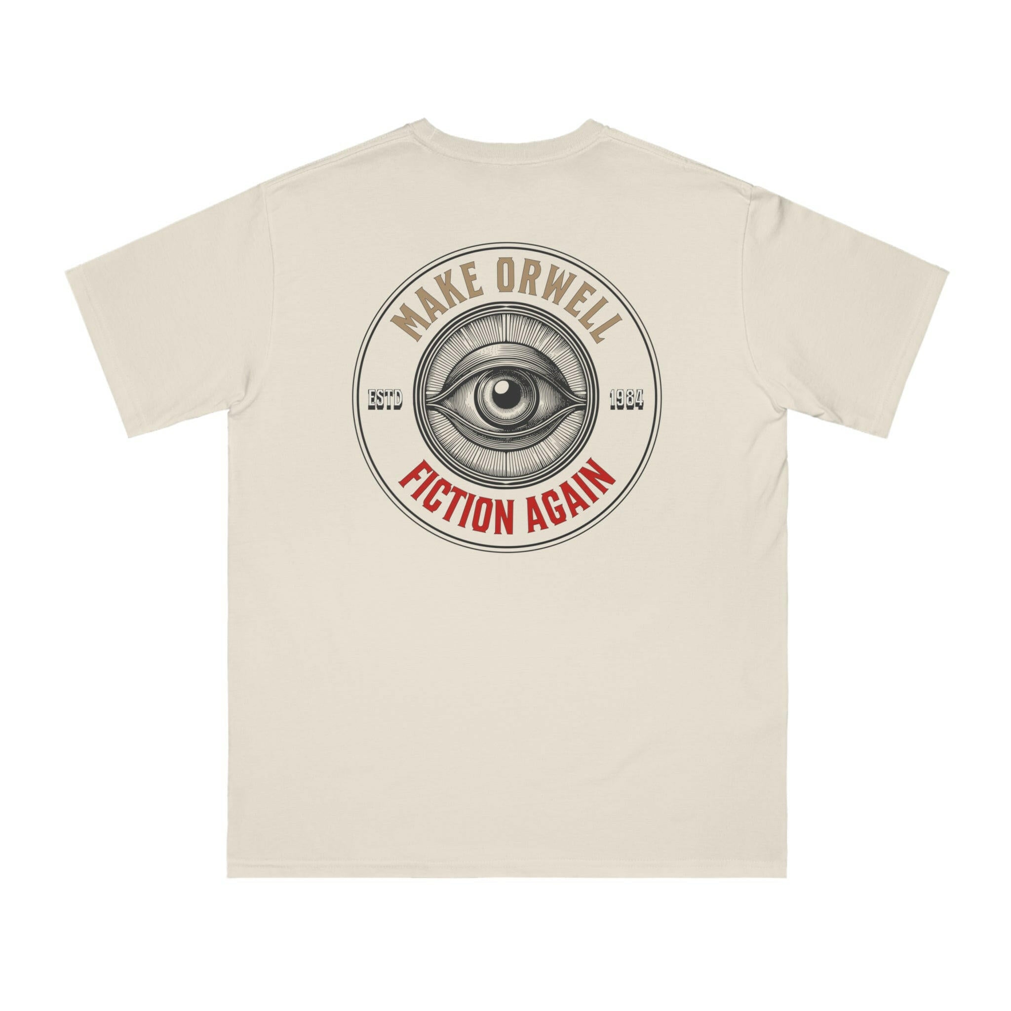 1984 / Organic Bitcoin T-Shirt - SVRN_T - The Orange Habit