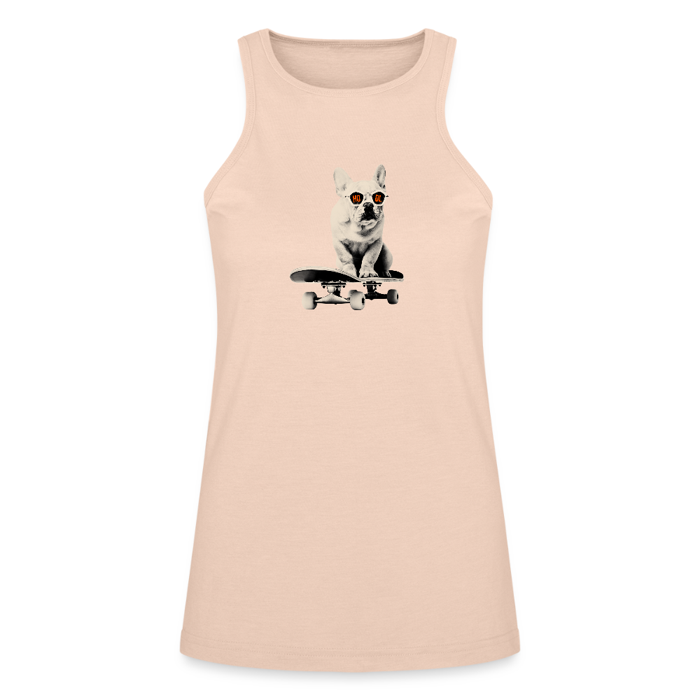 HODL Dog / Womens Tank Top The Orange Habit | Bitcoin Clothing & Apparel.