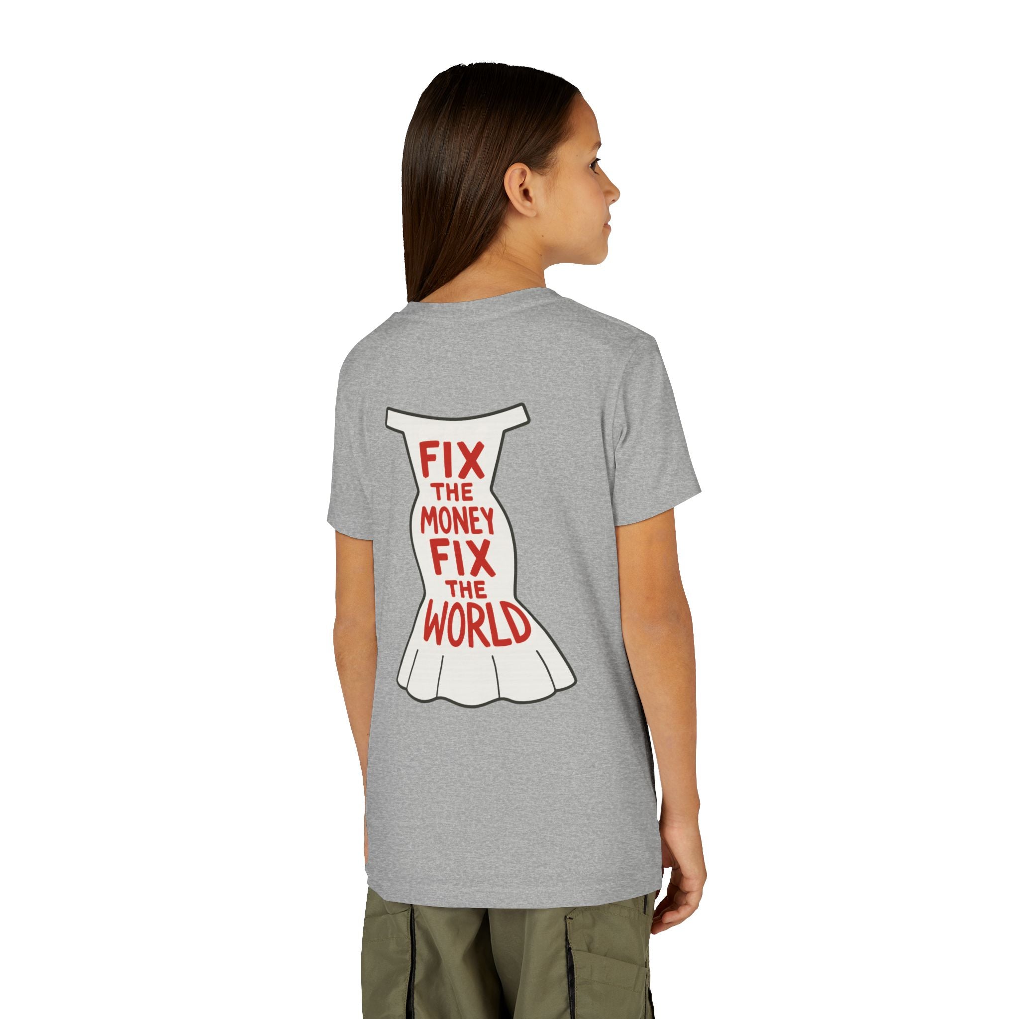 Fix The Money / Kids T-Shirt The Orange Habit | Bitcoin Clothing & Apparel.