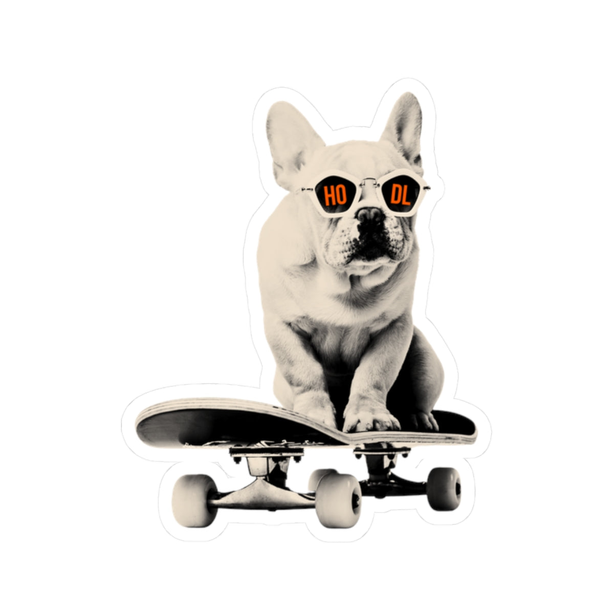 HODL Dog / Stickers - The Orange Habit