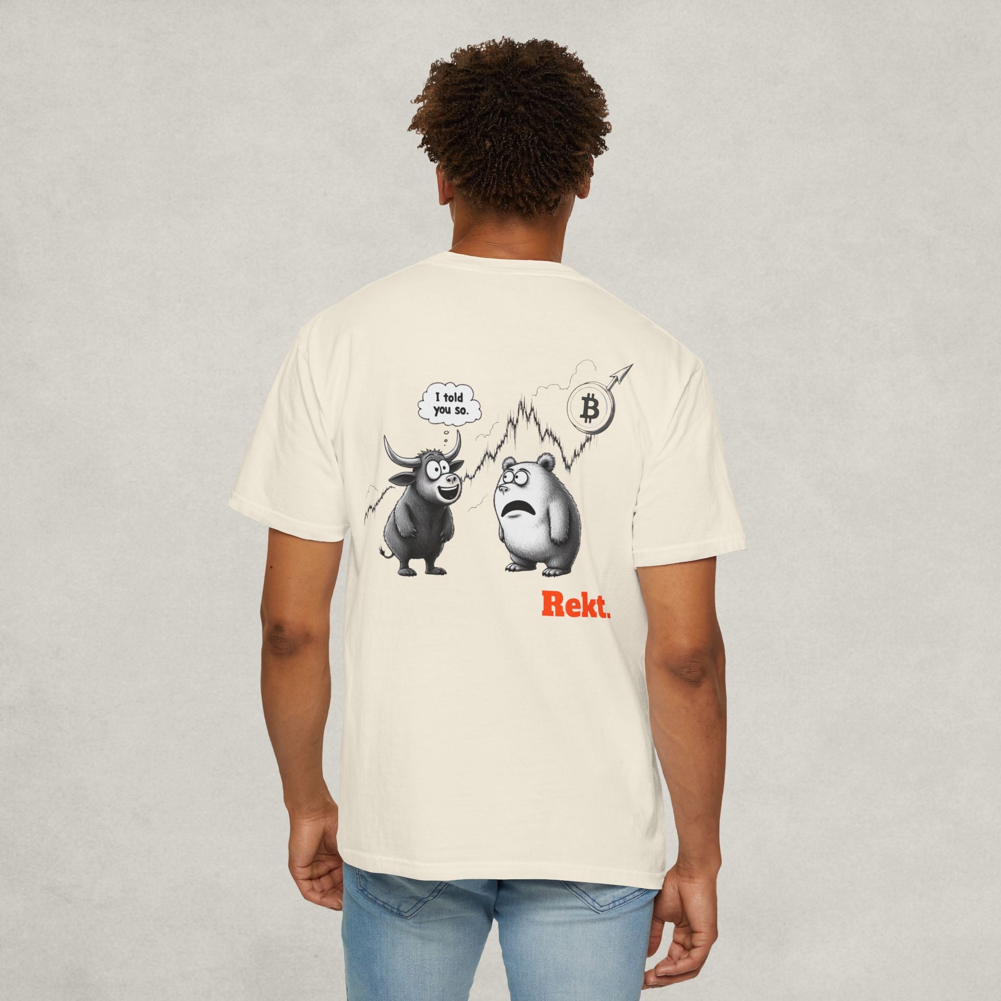 HFSP | Bitcoin T-shirt - SVRN_T - The Orange Habit