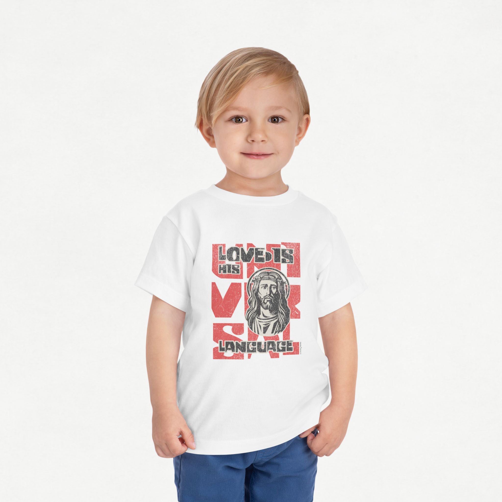 Universal Love Language Kids' Unisex Tee