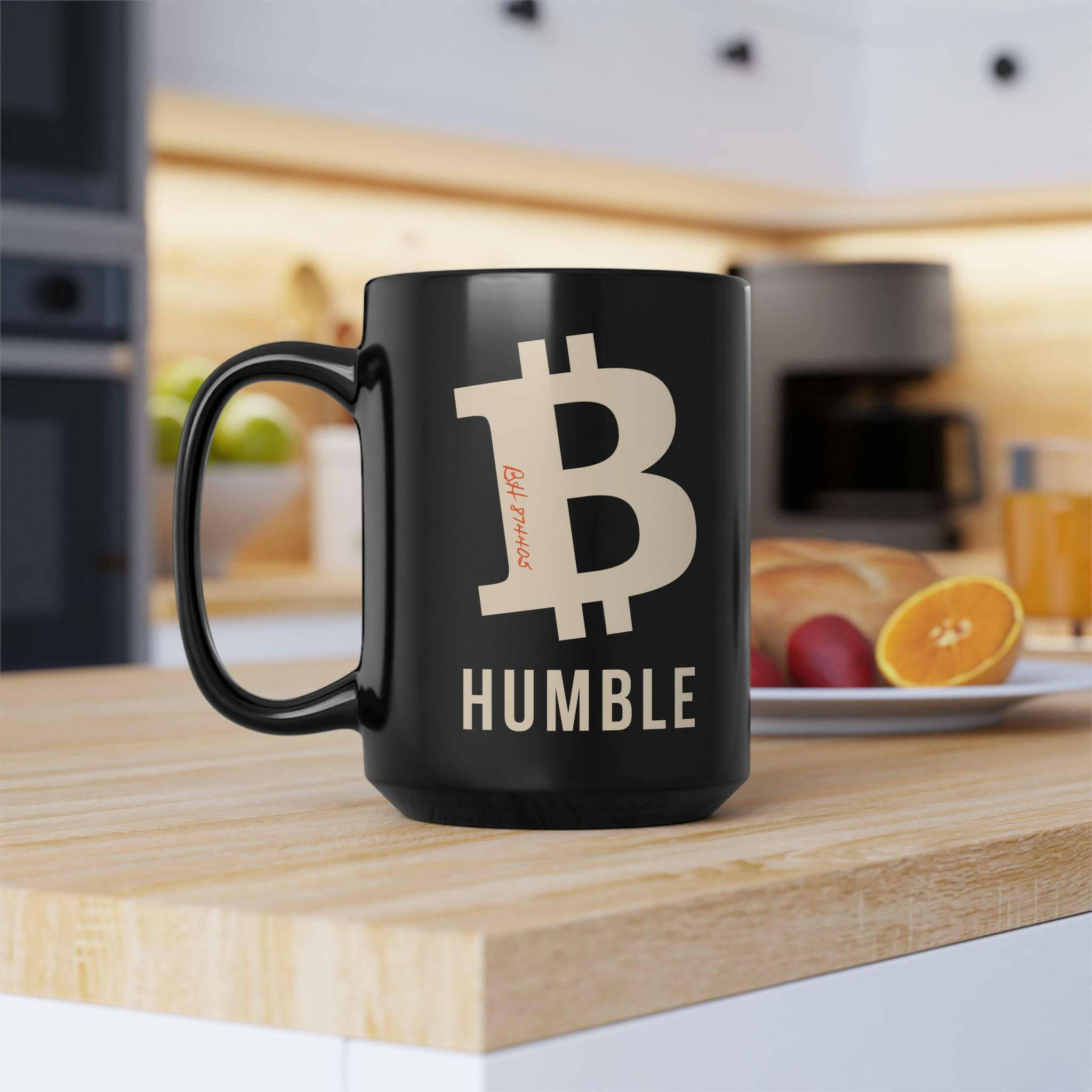 B Humble / Bitcoin Mug - Orange Habit Home - The Orange Habit