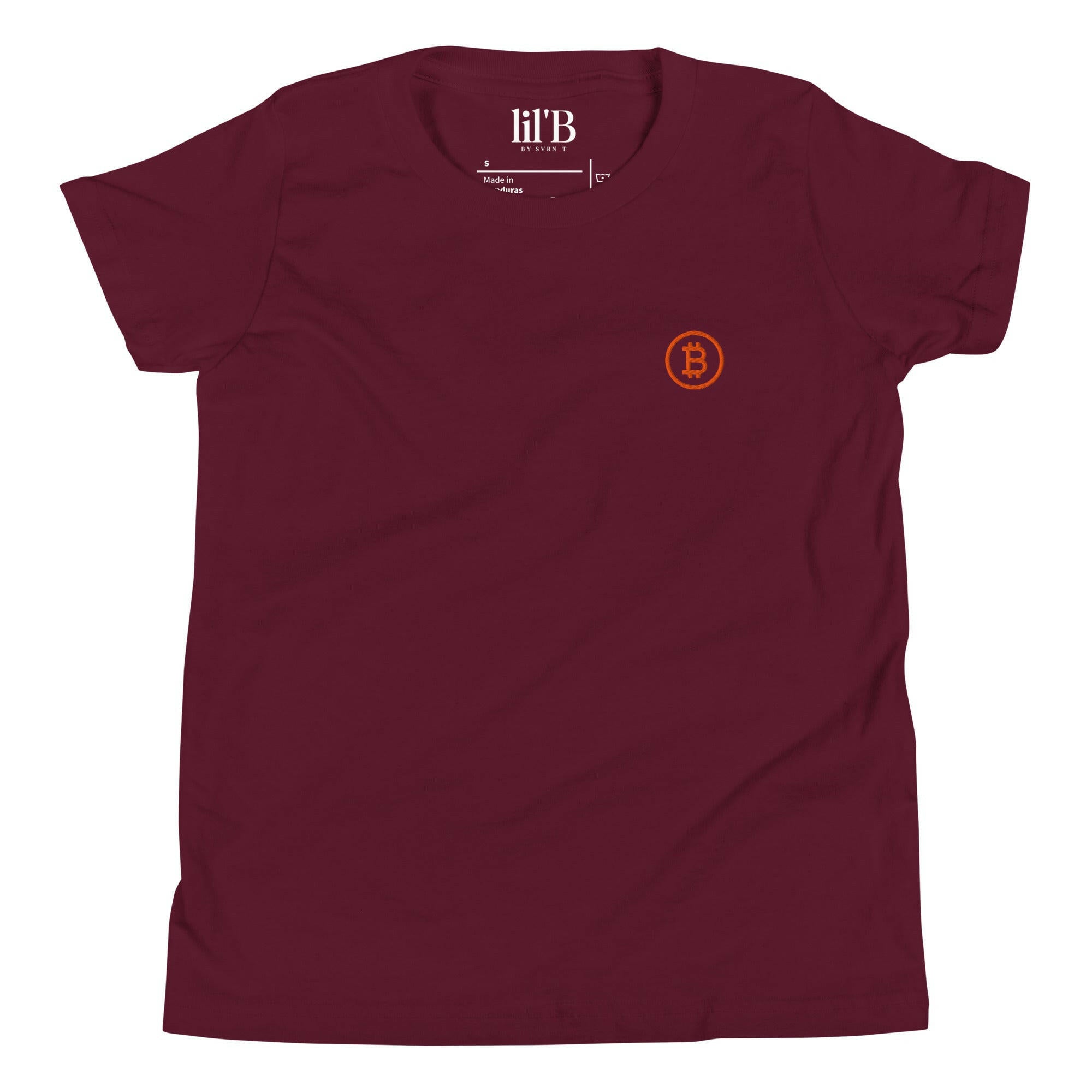 Branded / Kid's Embroidered Bitcoin T-Shirt - Lil'B - The Orange Habit
