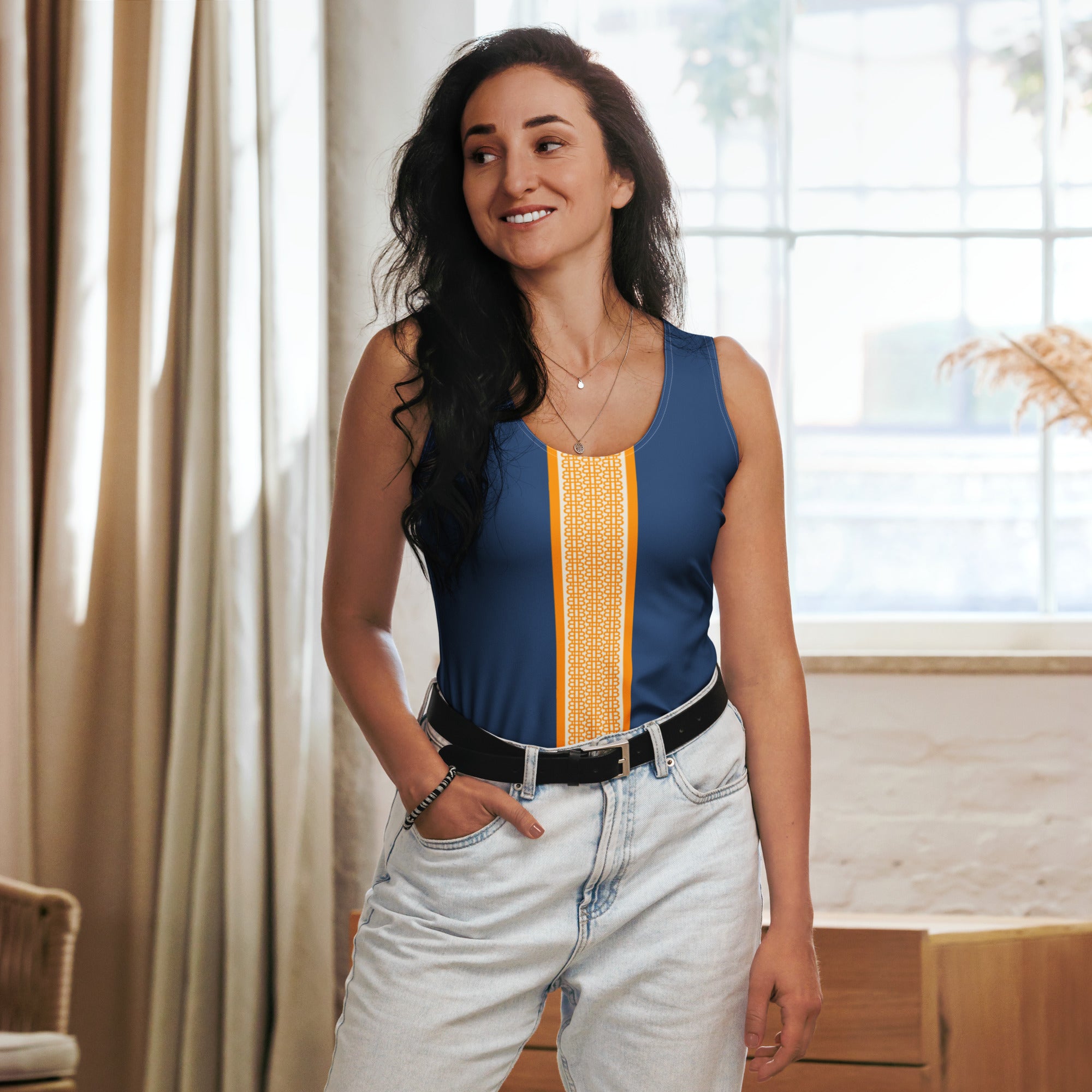 Soft Revolution Blue / Tank The Orange Habit | Bitcoin Clothing & Apparel.