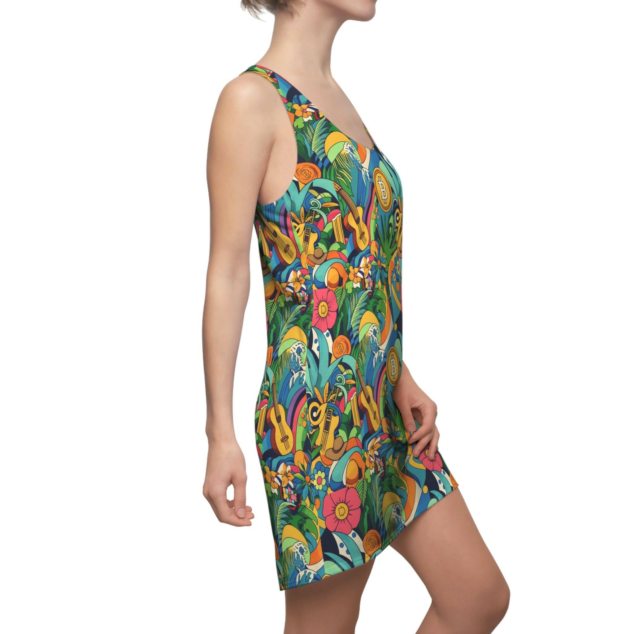 ALOHA SATOSHI / Racerback Dress - Nikki Nakamoto - The Orange Habit
