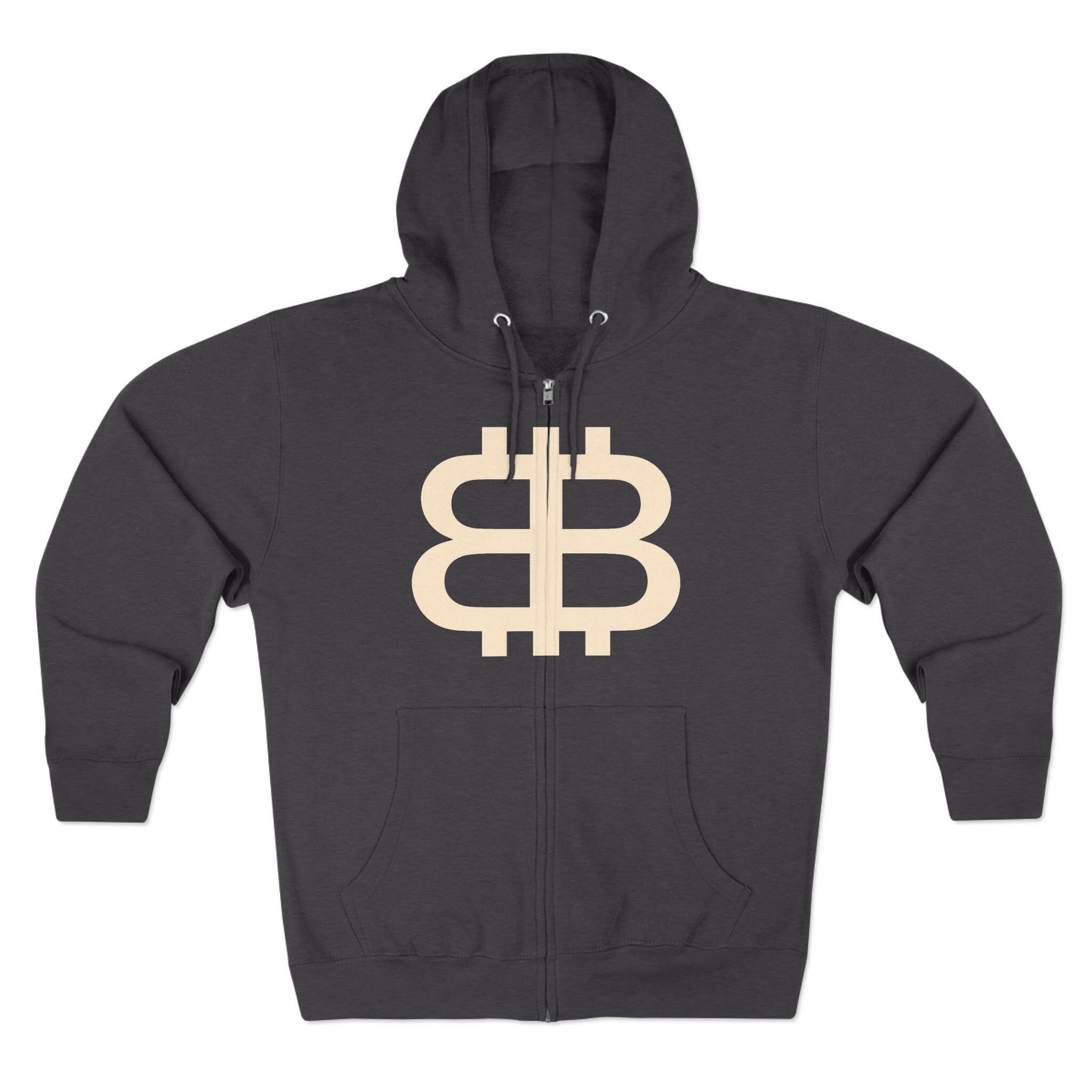 BITCOIN PARIS / Bitcoin Zip Hoodie - SVRN_T - The Orange Habit