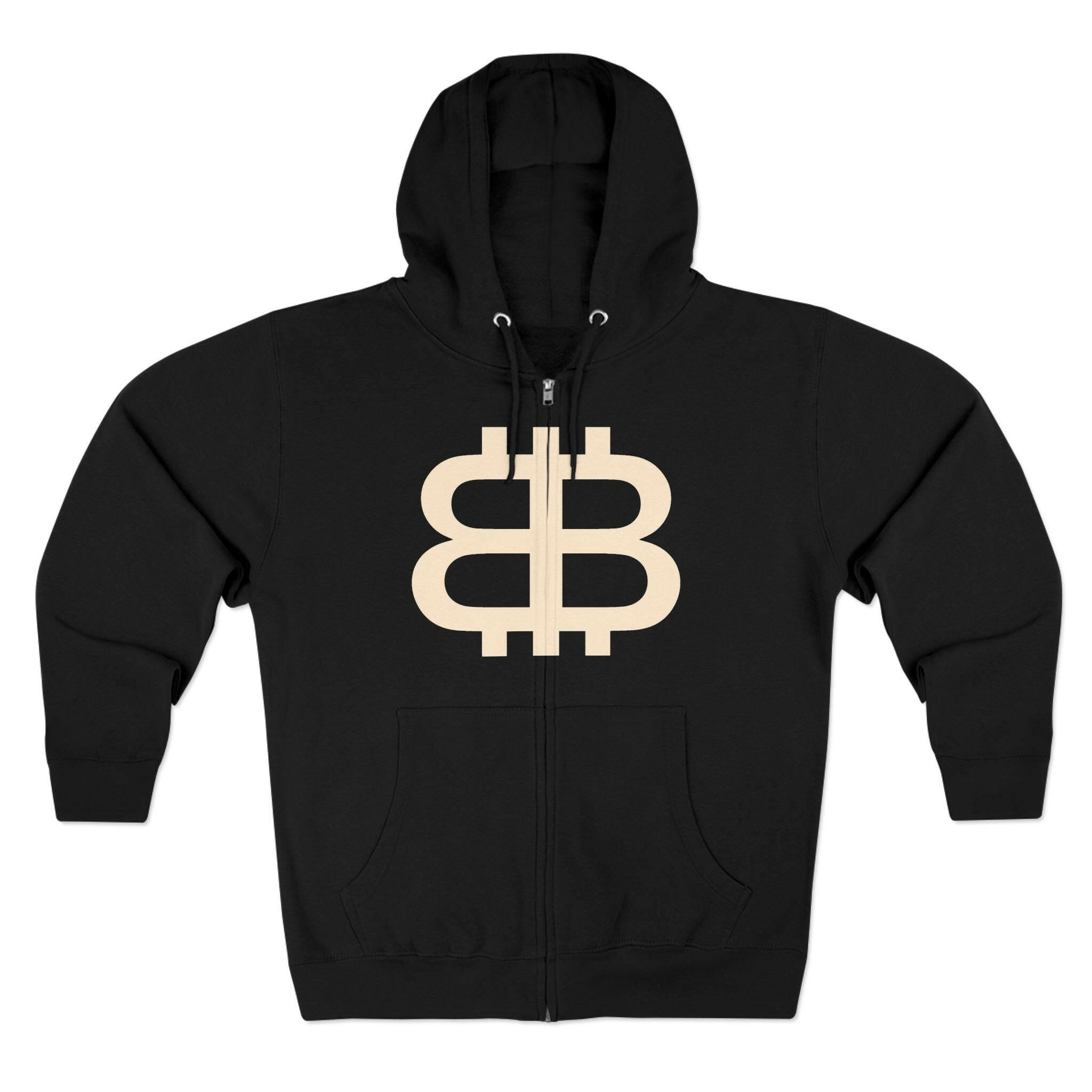 BITCOIN PARIS / Bitcoin Zip Hoodie - SVRN_T - The Orange Habit