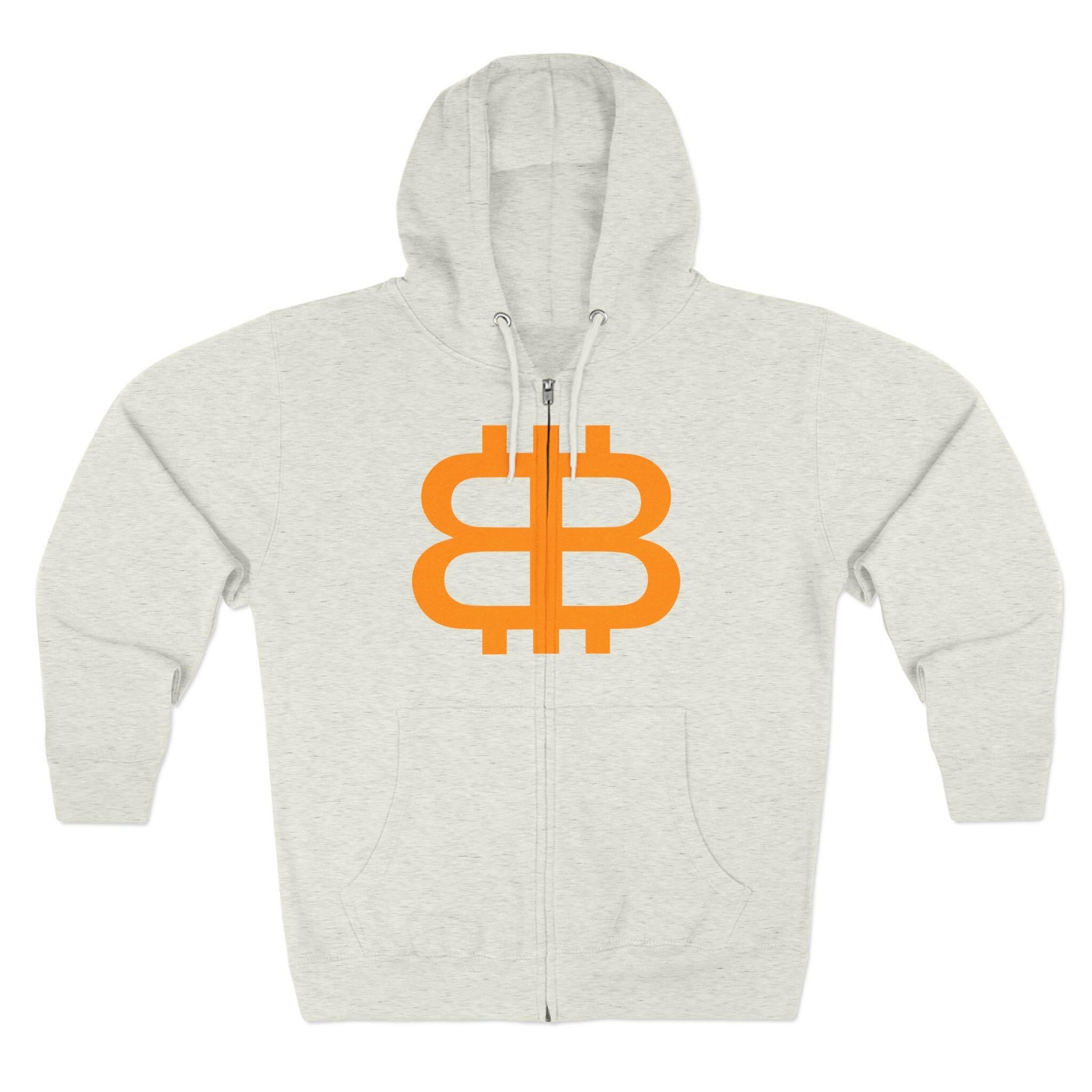 BITCOIN PARIS / Bitcoin Zip Hoodie - SVRN_T - The Orange Habit