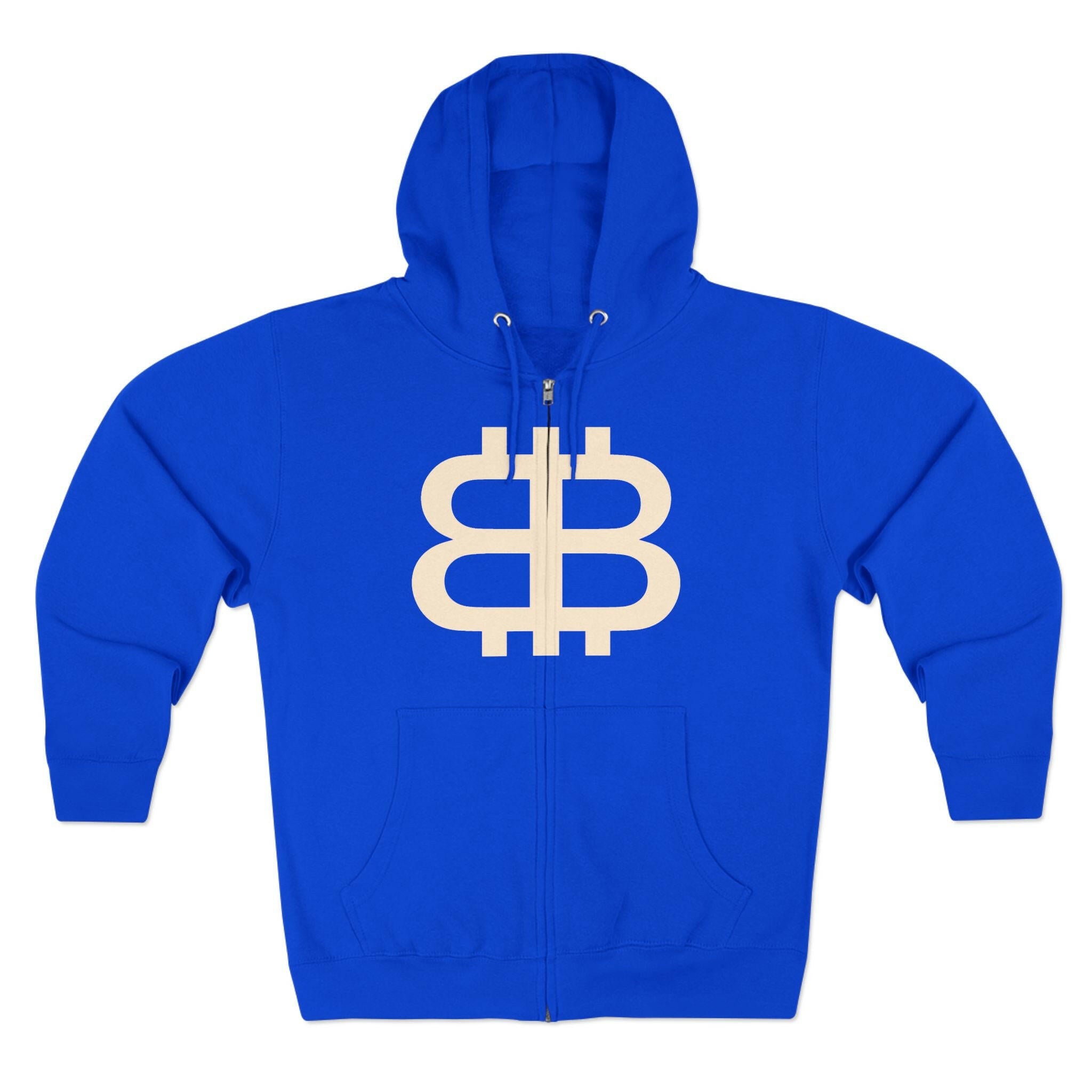 BITCOIN PARIS / Bitcoin Zip Hoodie - SVRN_T - The Orange Habit