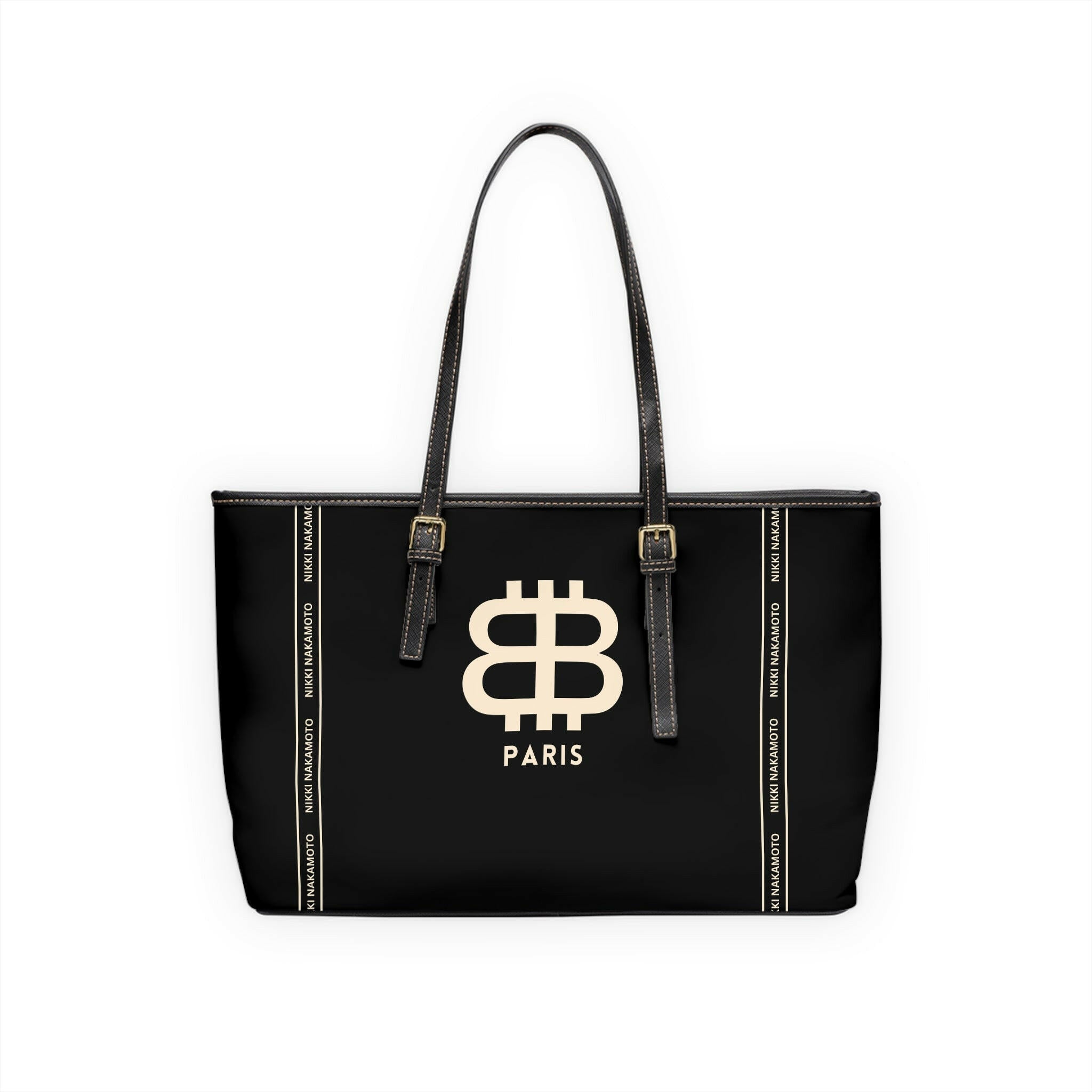 BITCOIN PARIS / Black Purse - Nikki Nakamoto Bags - The Orange Habit