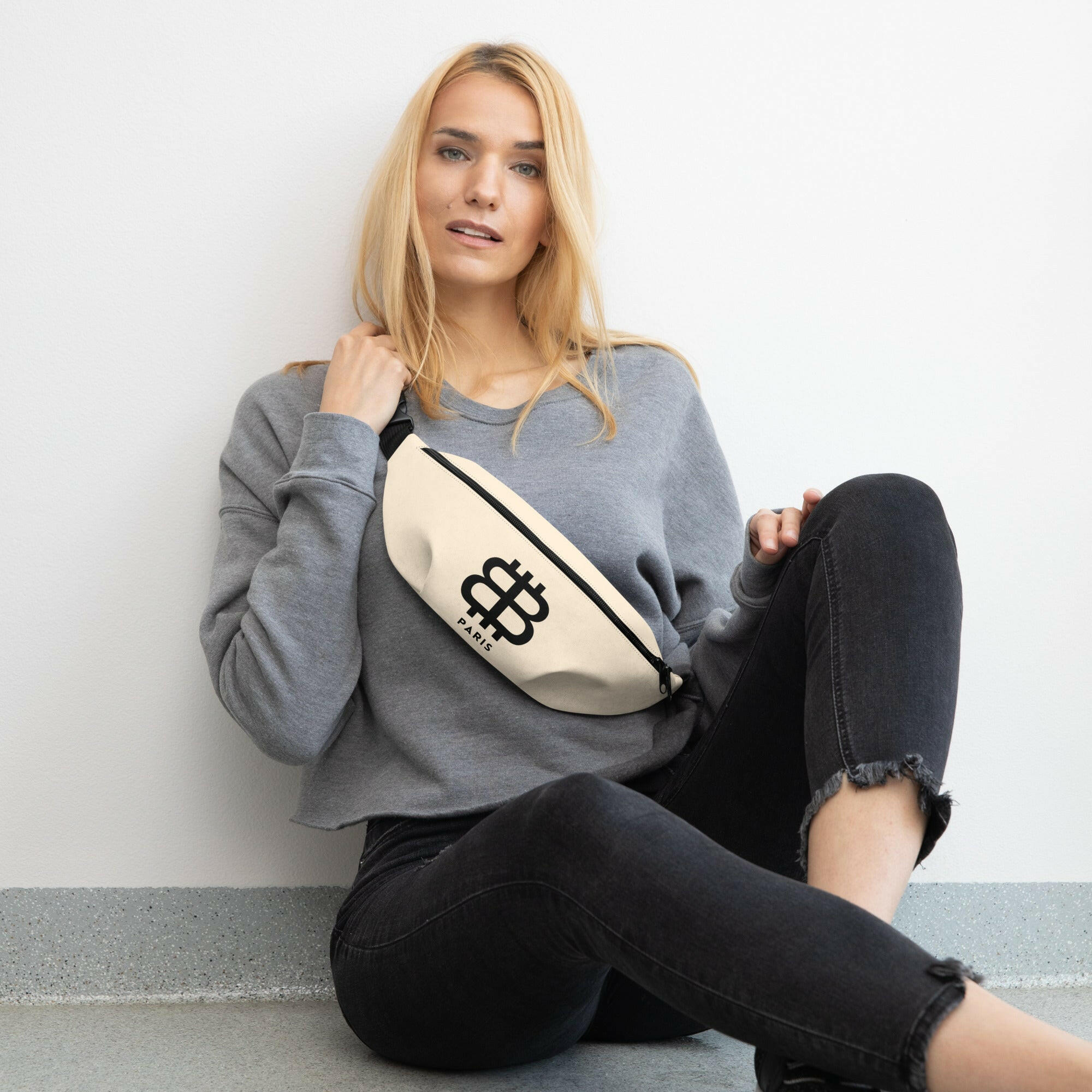 BITCOIN PARIS / Cream Crossbody - Nikki Nakamoto Bags - The Orange Habit