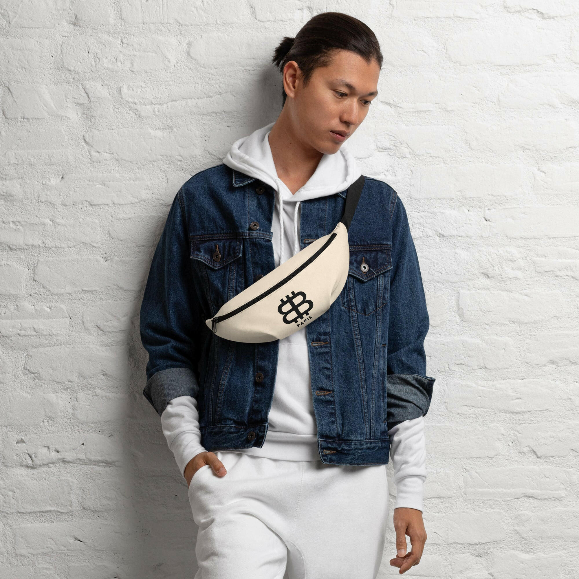 BITCOIN PARIS / Cream Crossbody - Nikki Nakamoto Bags - The Orange Habit
