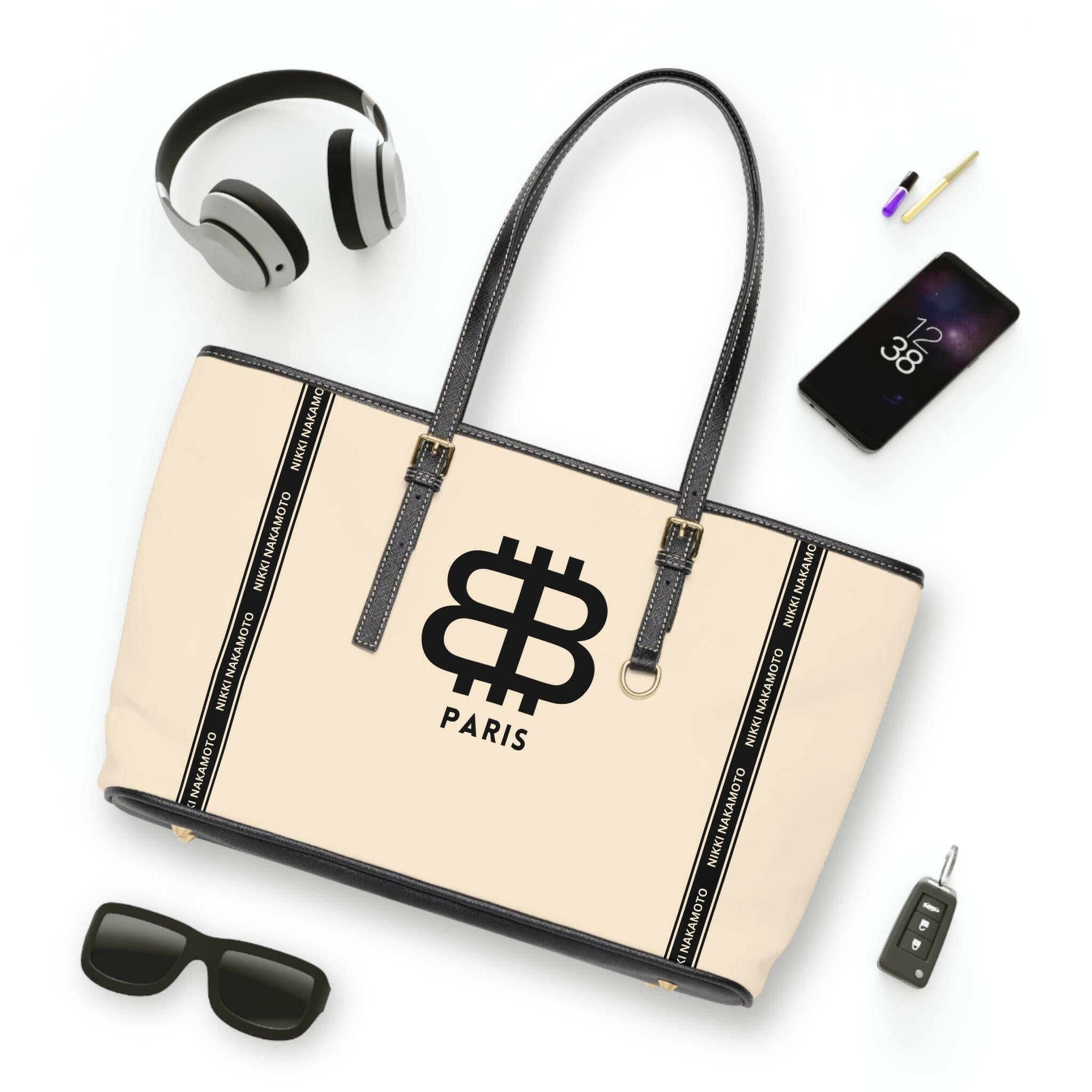 BITCOIN PARIS / Cream Purse - Nikki Nakamoto Bags - The Orange Habit
