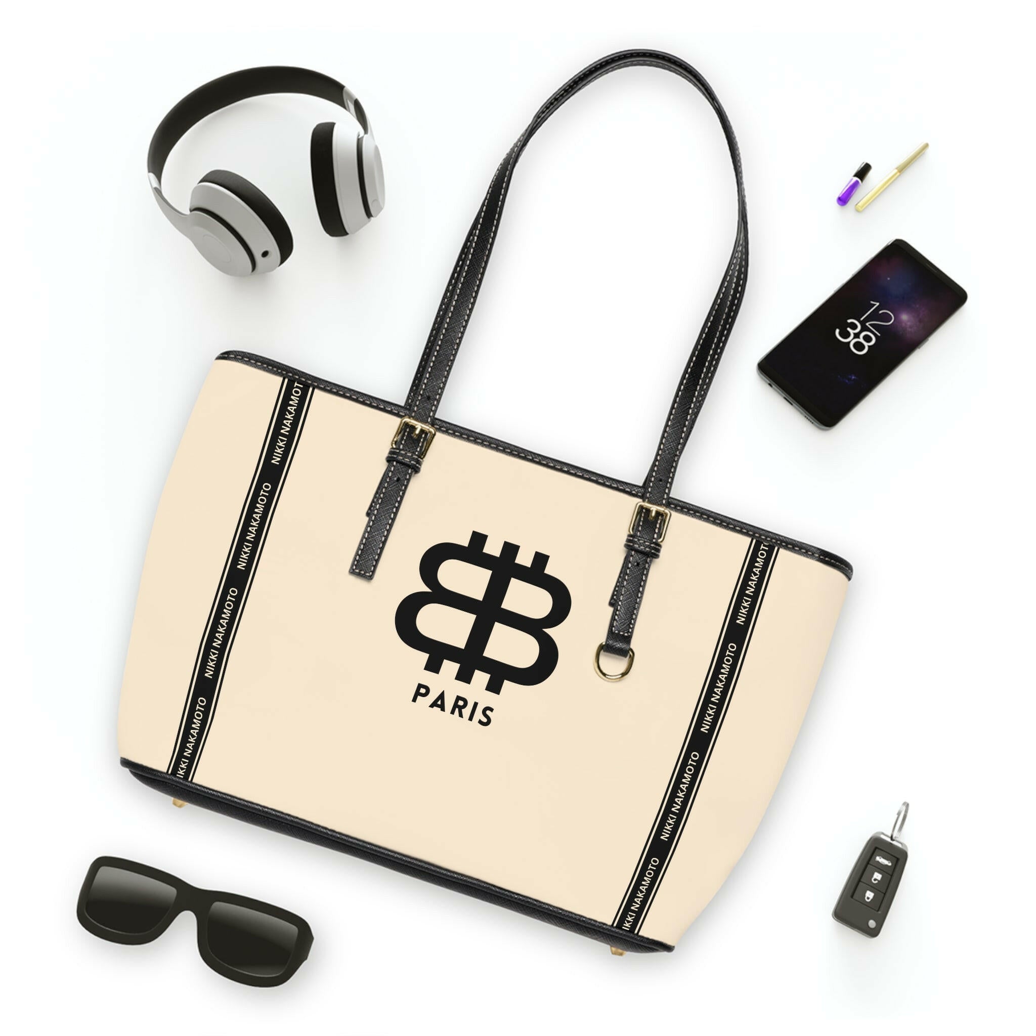 BITCOIN PARIS / Cream Purse - Nikki Nakamoto Bags - The Orange Habit