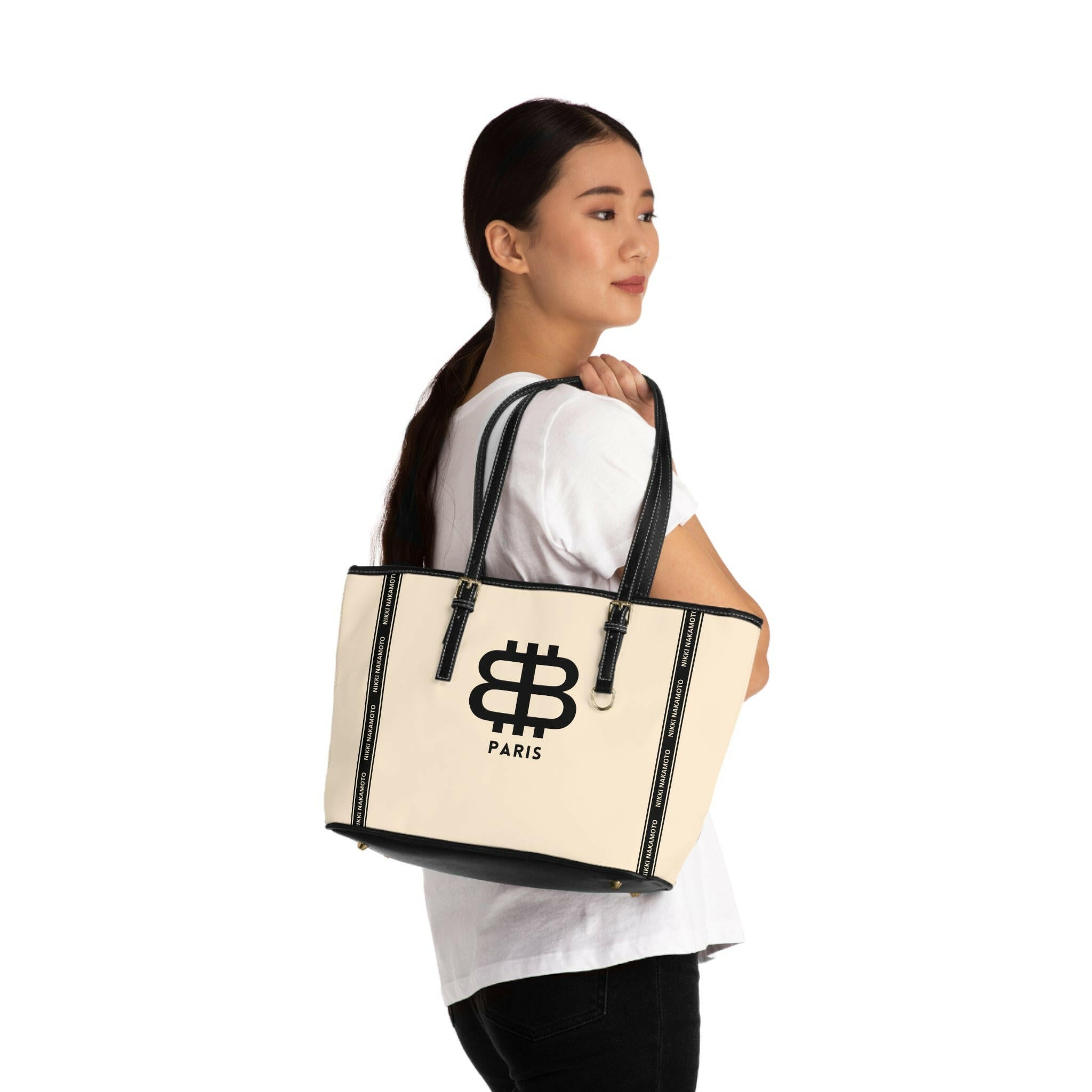 BITCOIN PARIS / Cream Purse - Nikki Nakamoto Bags - The Orange Habit