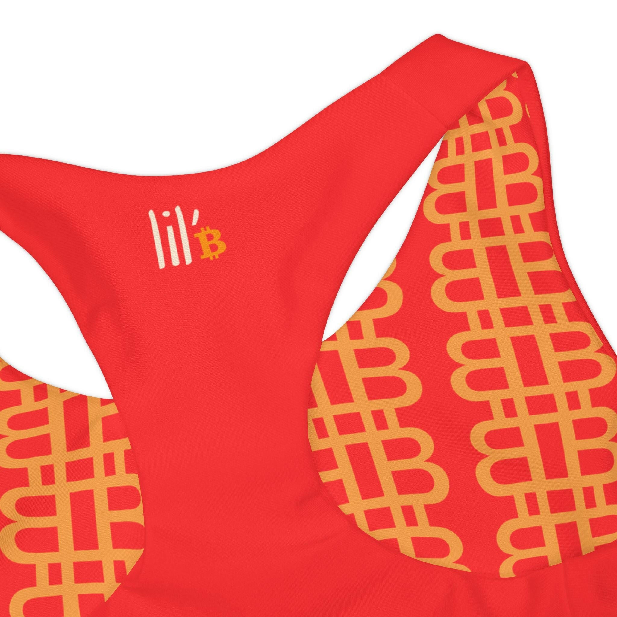 BITCOIN PARIS / Girls' Swimsuit - Lil'B - The Orange Habit