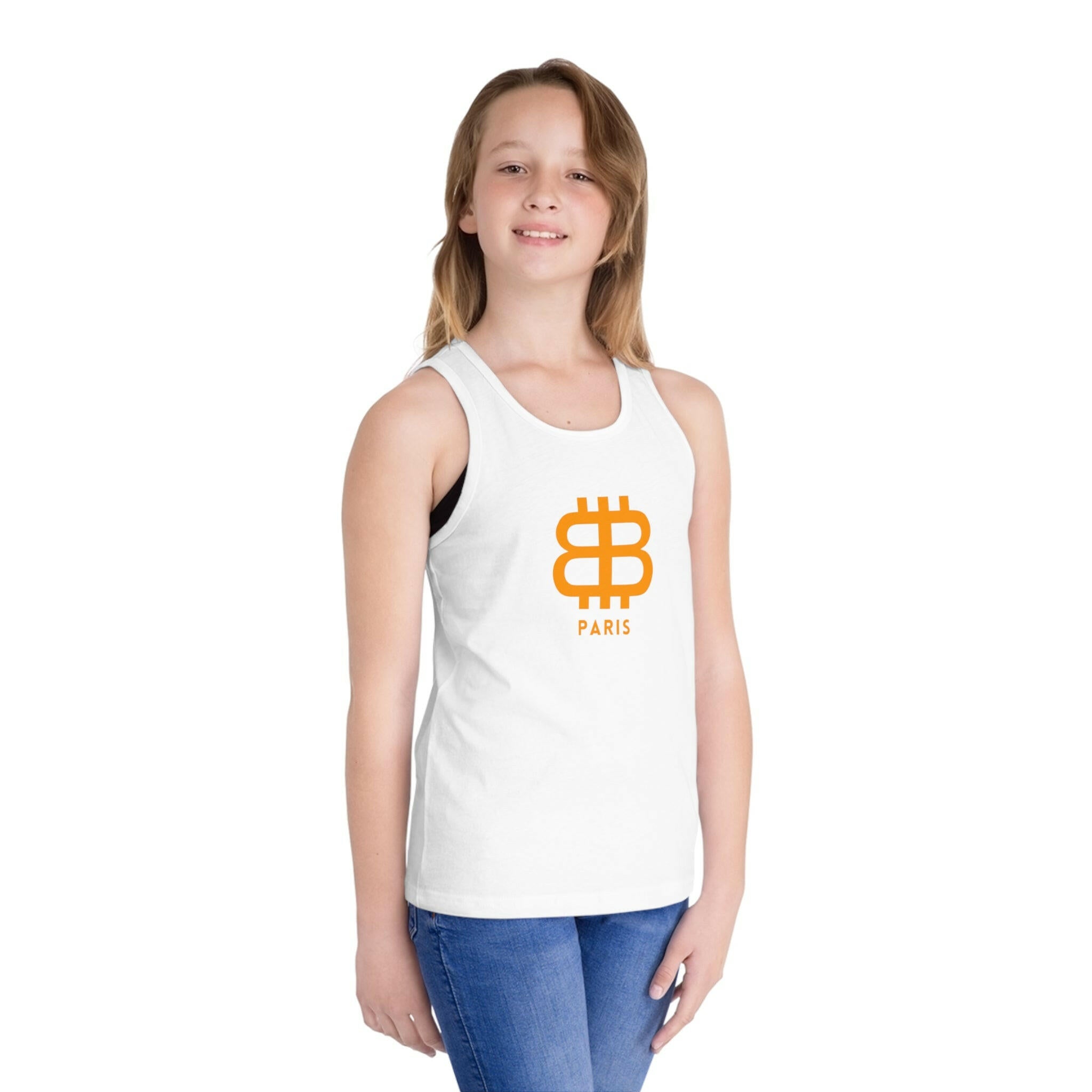 BITCOIN PARIS / Kids Tank Top - Lil'B - The Orange Habit