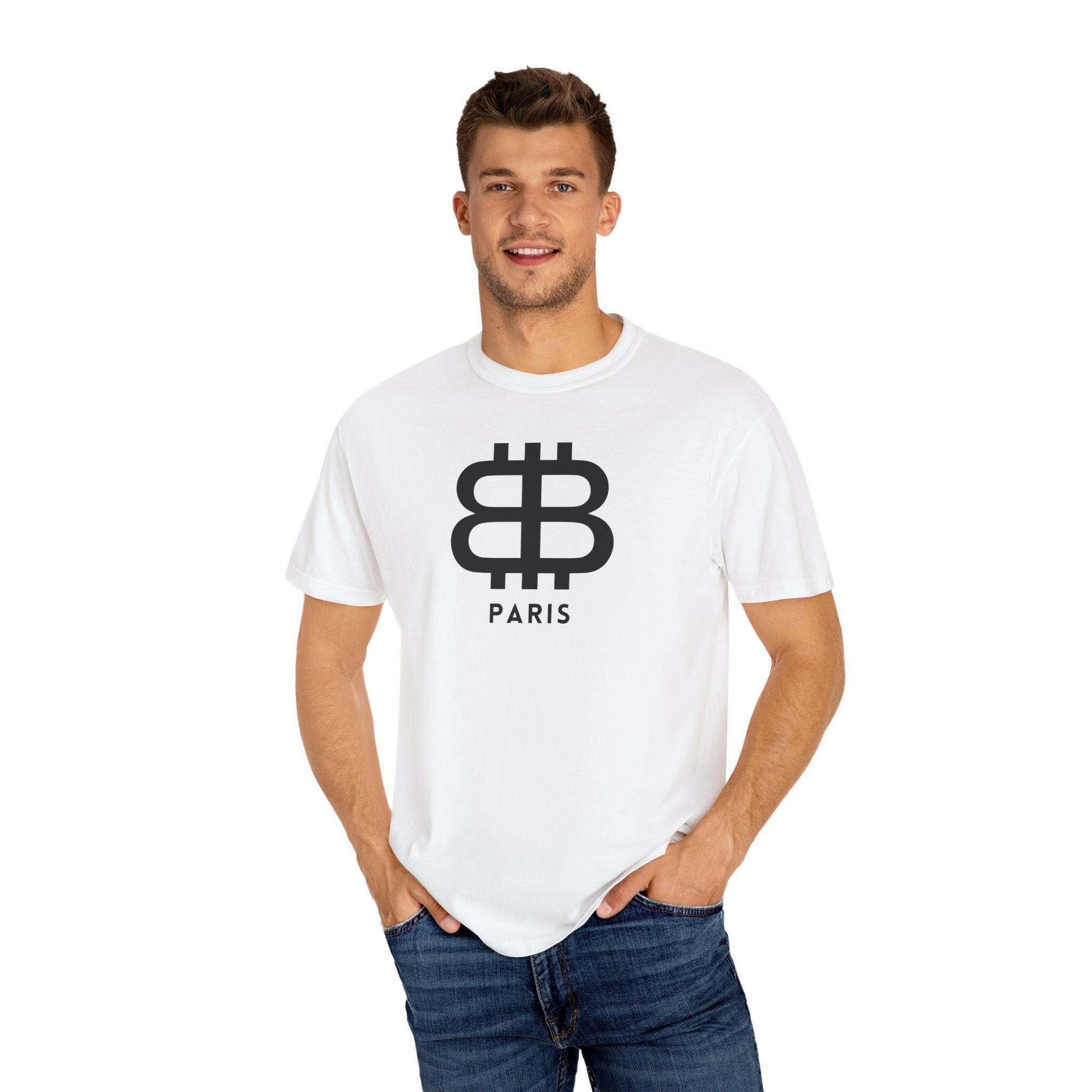 BITCOIN PARIS / Premium T-shirt - SVRN_T - The Orange Habit