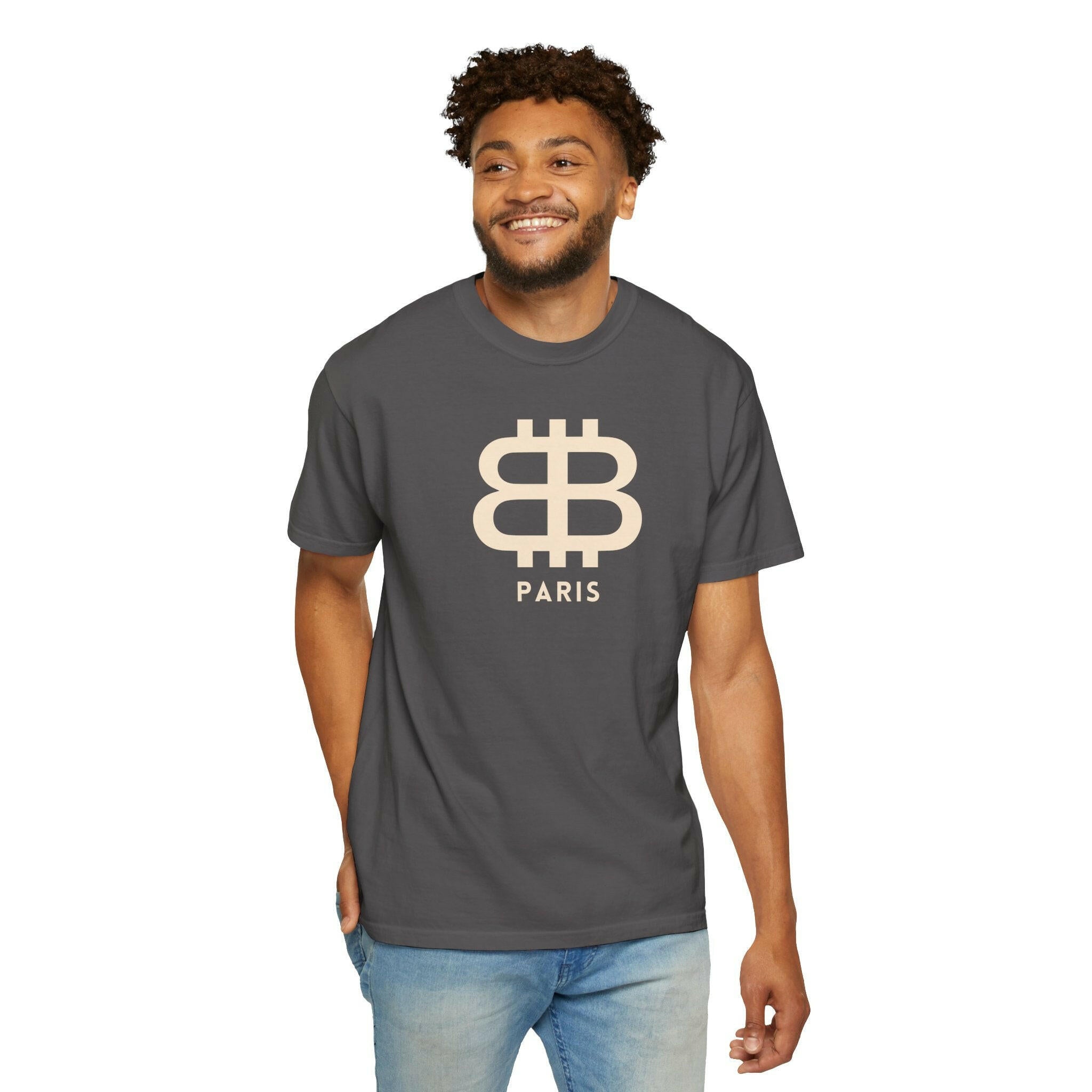 BITCOIN PARIS / Premium T-shirt - SVRN_T - The Orange Habit