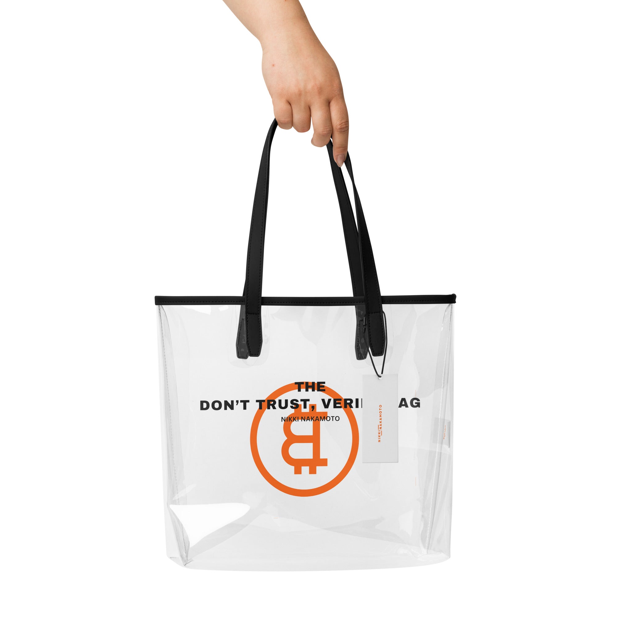 Don't Trust, Verify / Clear Tote