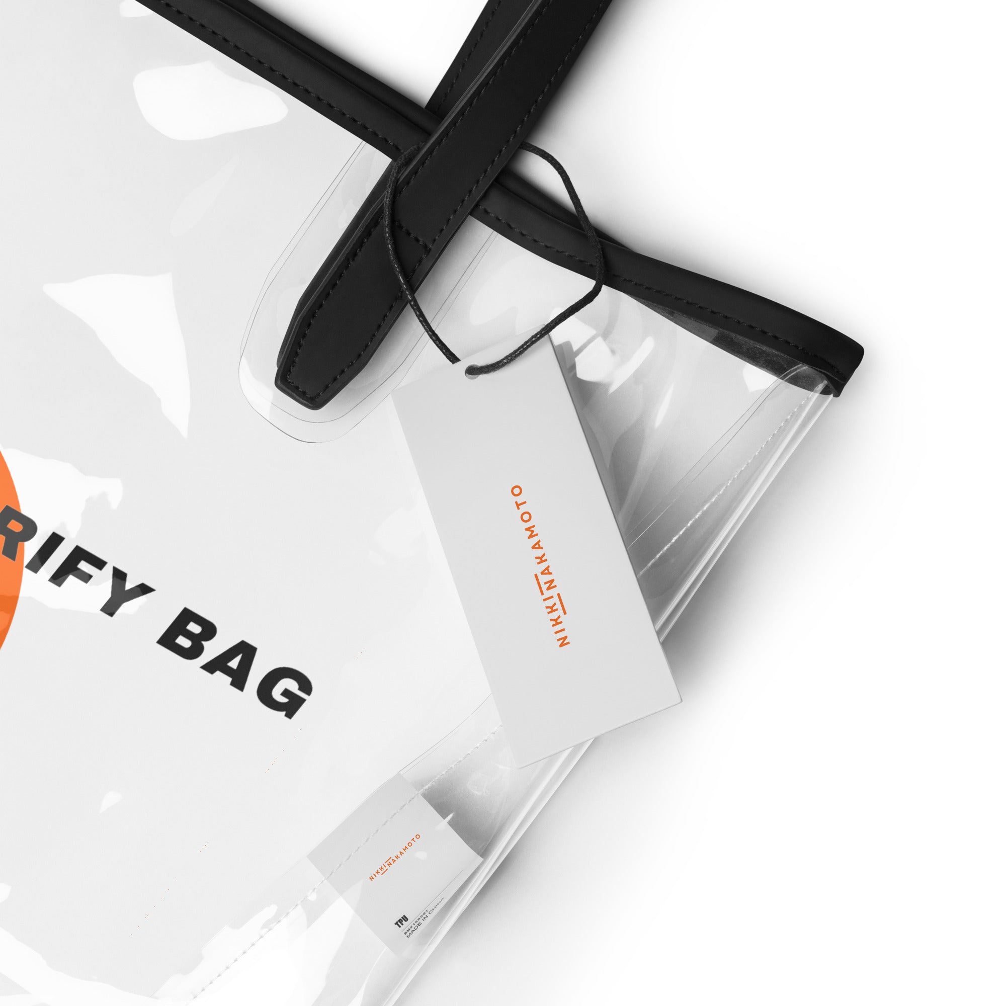 Don't Trust, Verify / Clear Tote