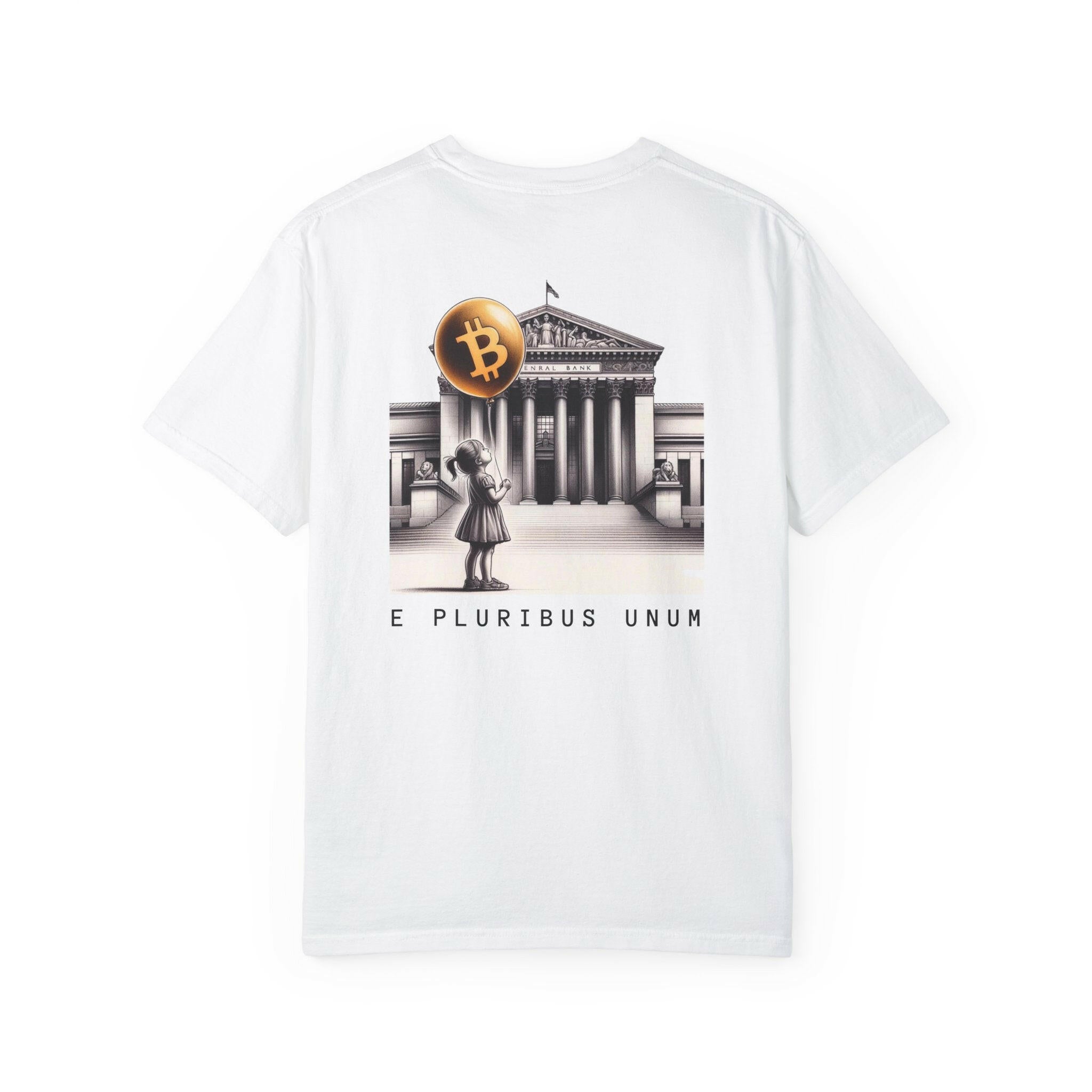 E PLURIBUS UNUM / Bitcoin T-Shirt - SVRN_T - The Orange Habit