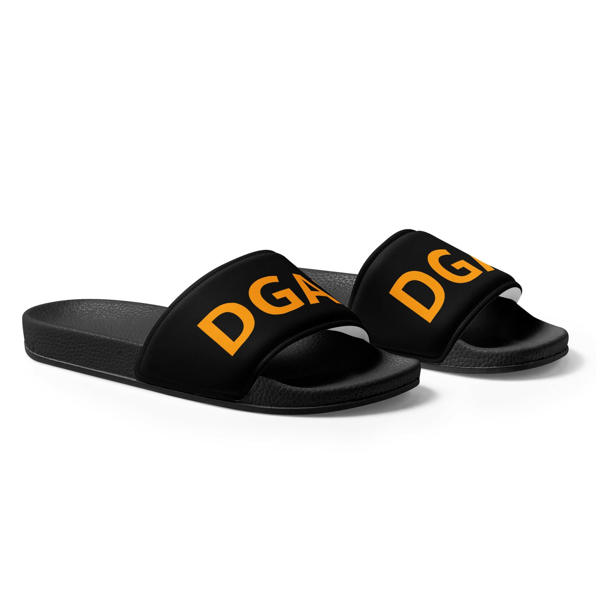 HONEY BADGER / Mens Bitcoin Slides - SVRN_T - The Orange Habit