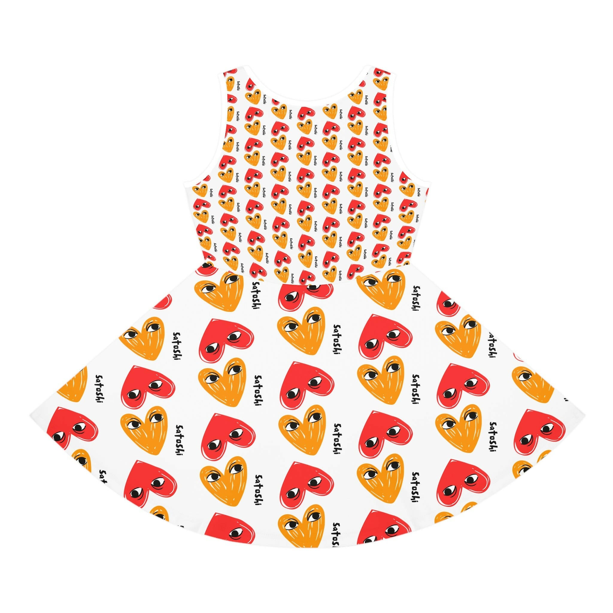 I HEART SATOSHI / Girls Sundress - Lil'B - The Orange Habit