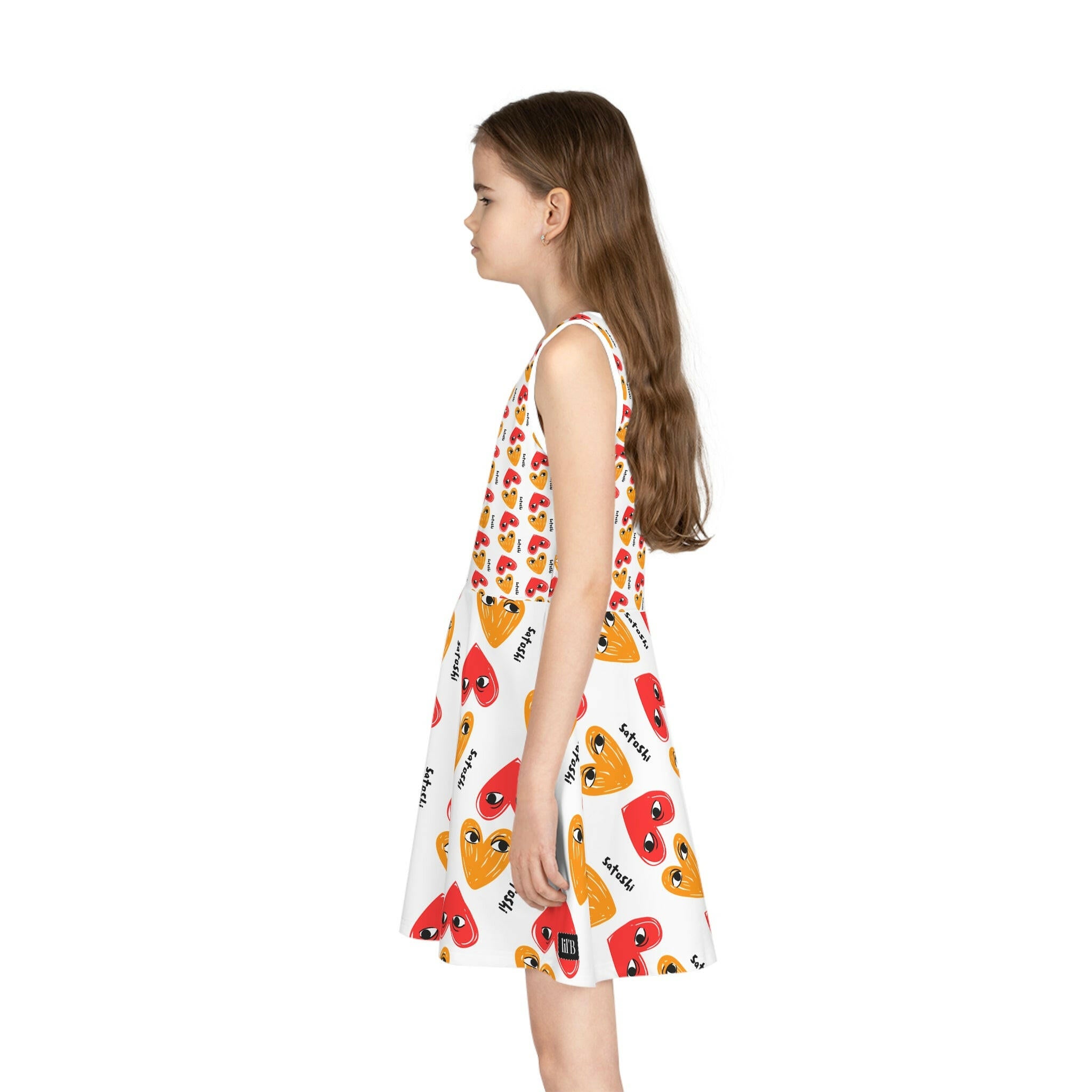 I HEART SATOSHI / Girls Sundress - Lil'B - The Orange Habit