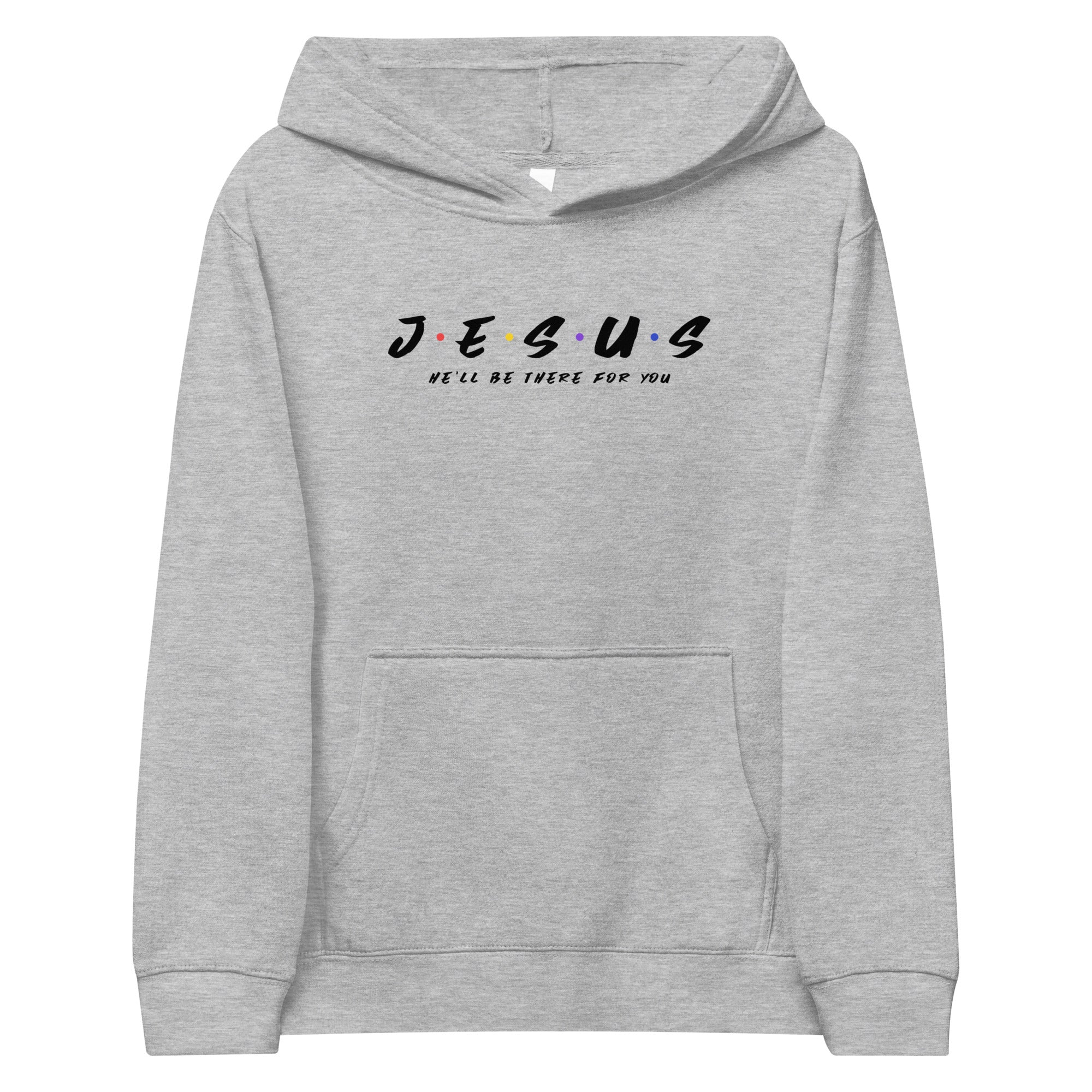 Friends Themed He'll Be There For You Kids' Christian Hoodie