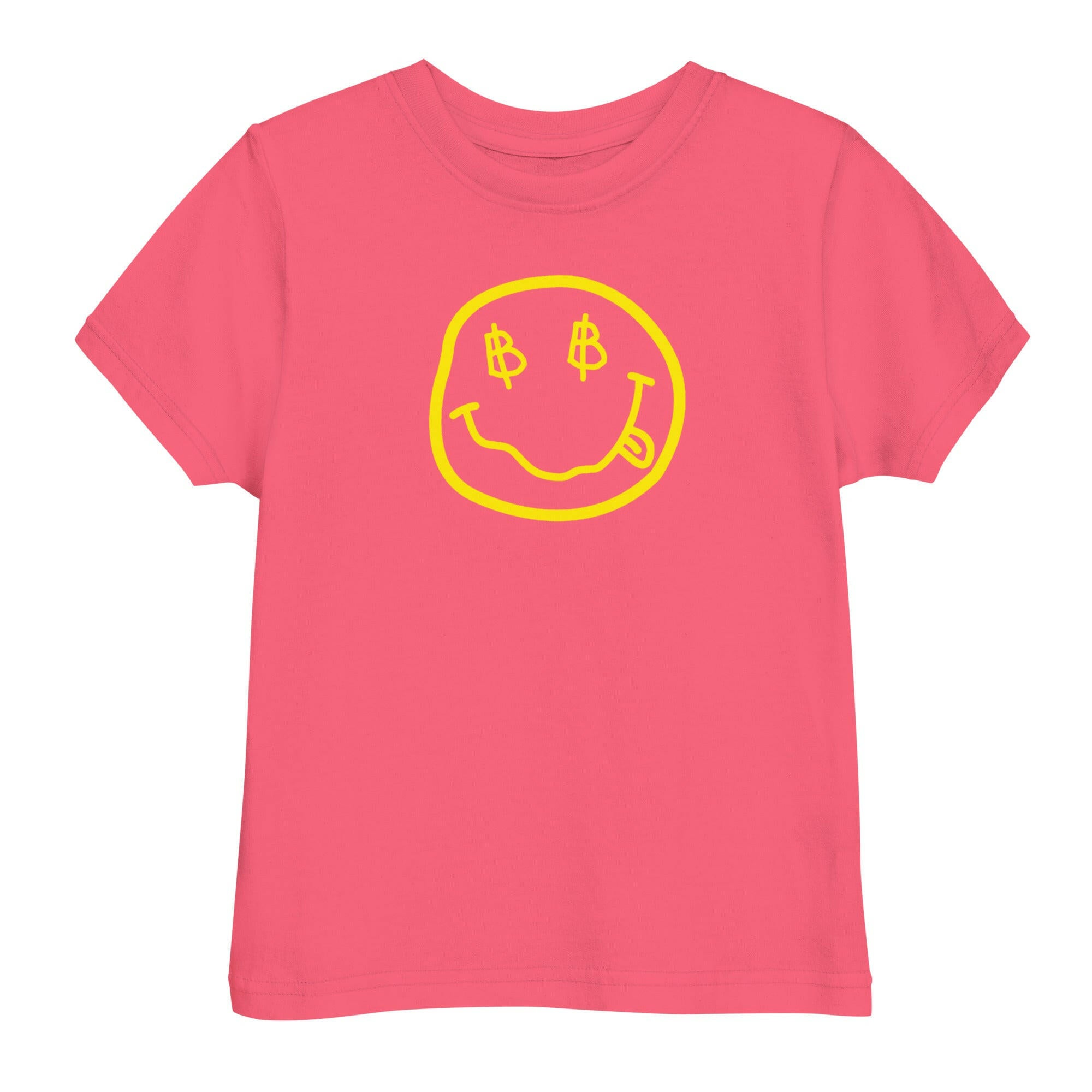 Satoshi Smiles / Toddler Bitcoin Tee - Lil'B - The Orange Habit