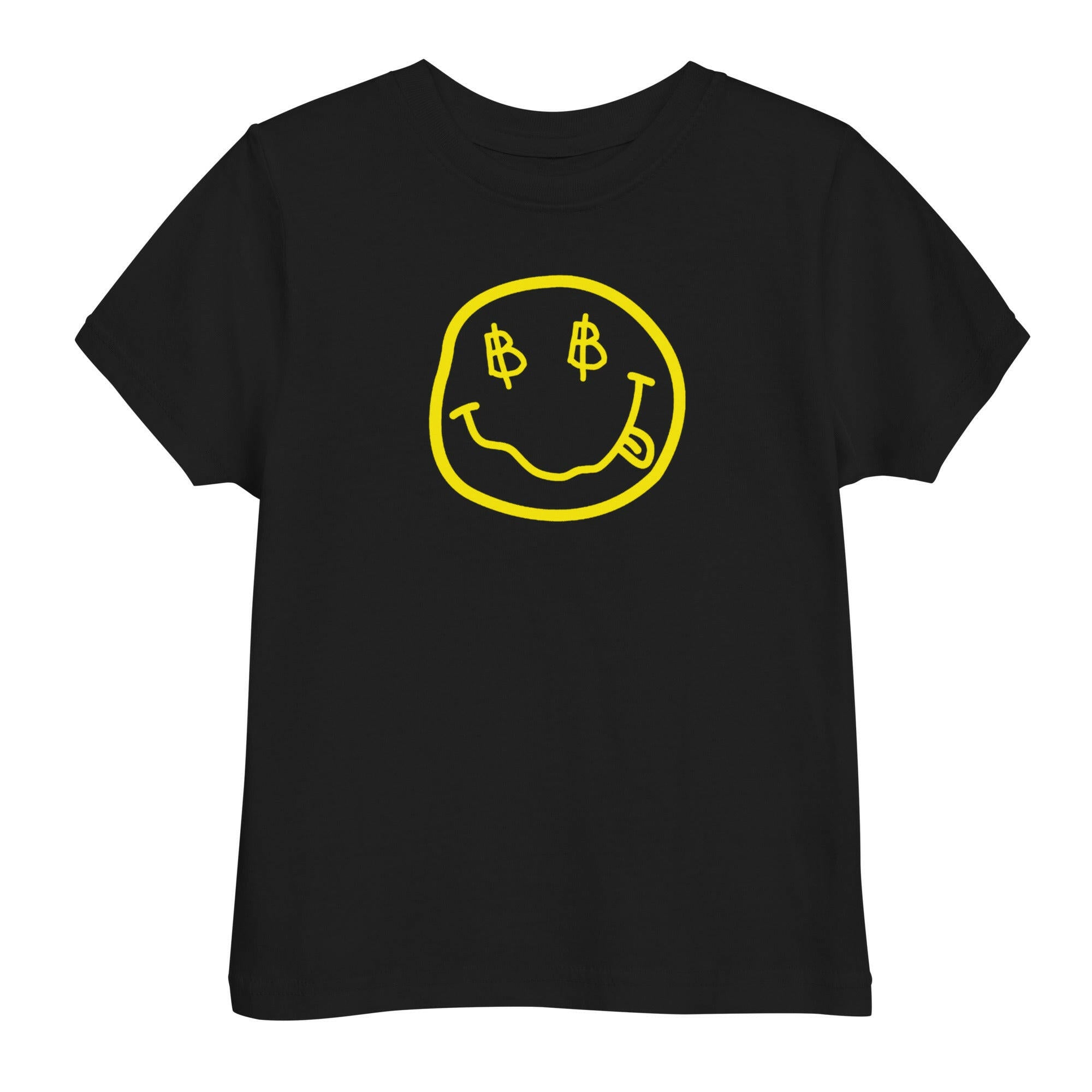 Satoshi Smiles / Toddler Bitcoin Tee - Lil'B - The Orange Habit