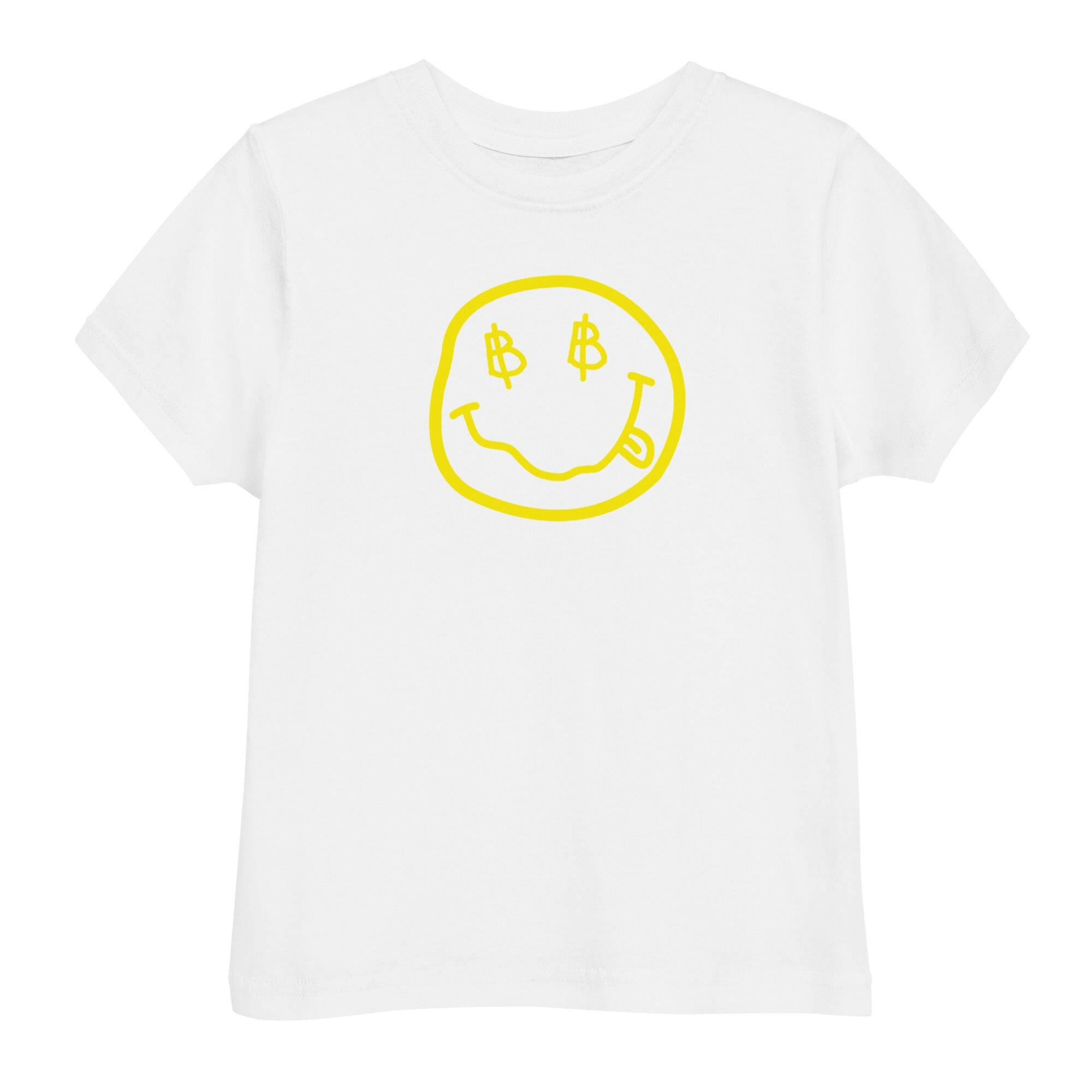 Satoshi Smiles / Toddler Bitcoin Tee - Lil'B - The Orange Habit