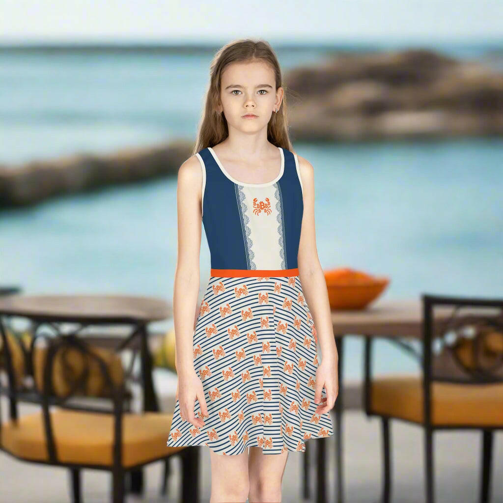 Crab B / Nautical Sundress - Lil'B - The Orange Habit