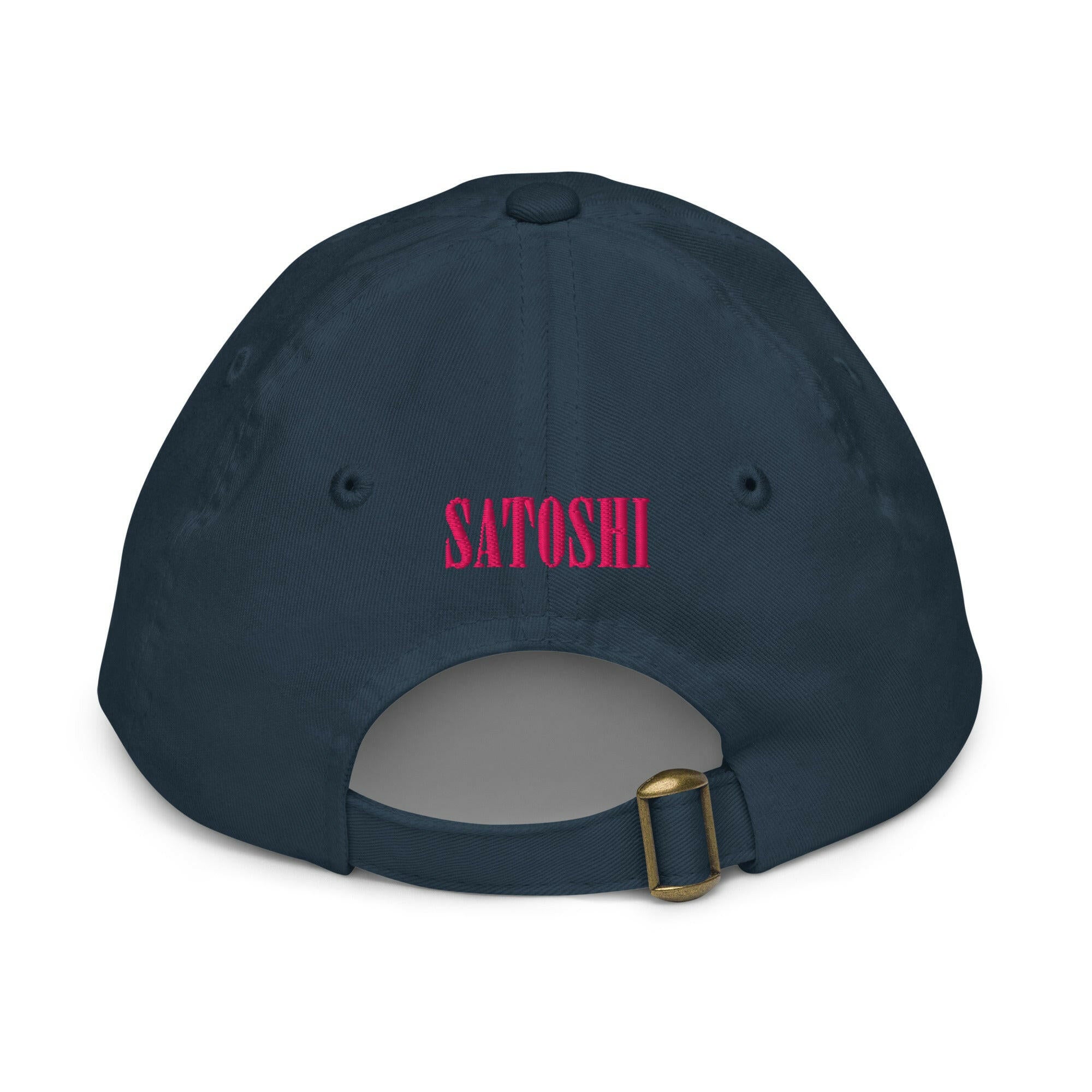 SATOSHI SMILES / Girls’ Bitcoin Hat - Lil'B Hats - The Orange Habit