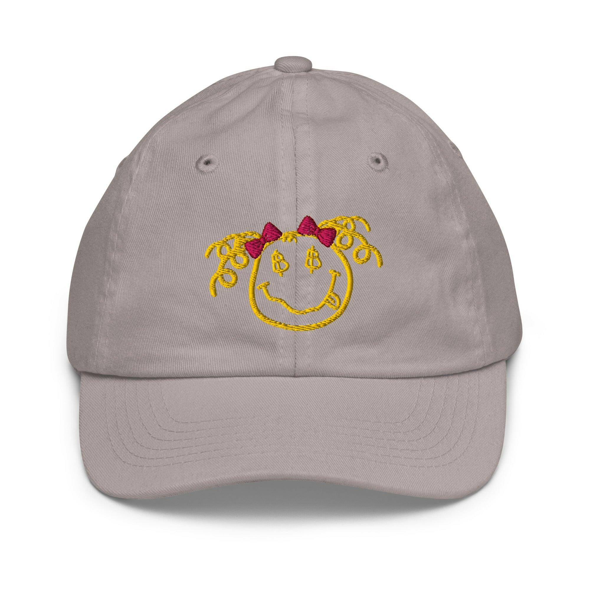 SATOSHI SMILES / Girls’ Bitcoin Hat - Lil'B Hats - The Orange Habit